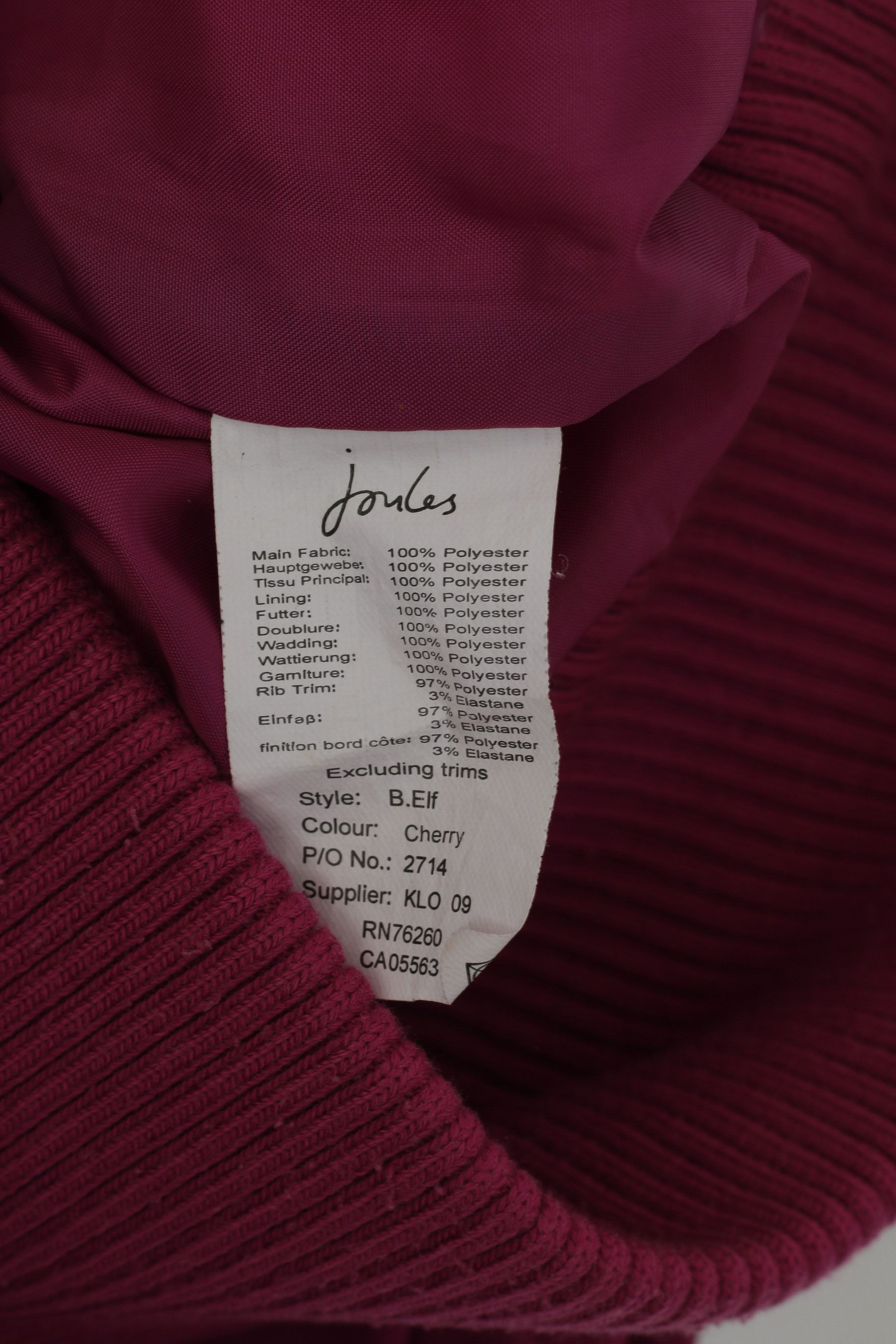 Vintage Joules Women 10 S Bodywarmer Purple Padded 2278 Size S / US 4 / IT 40 - 5 Thumbnail