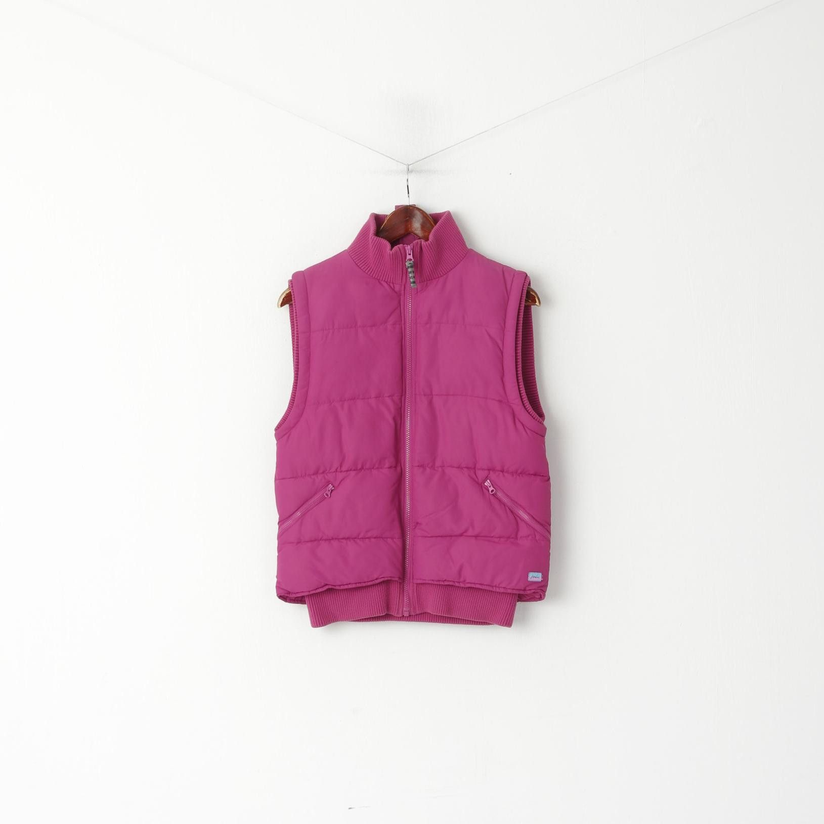 Vintage Joules Women 10 S Bodywarmer Purple Padded 2278 Size S / US 4 / IT 40 - 1 Thumbnail