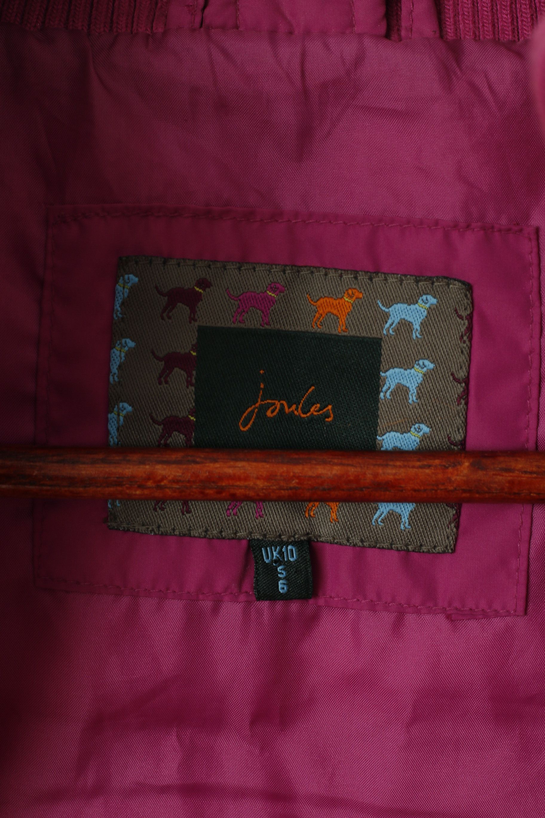 Vintage Joules Women 10 S Bodywarmer Purple Padded 2278 Size S / US 4 / IT 40 - 3 Thumbnail