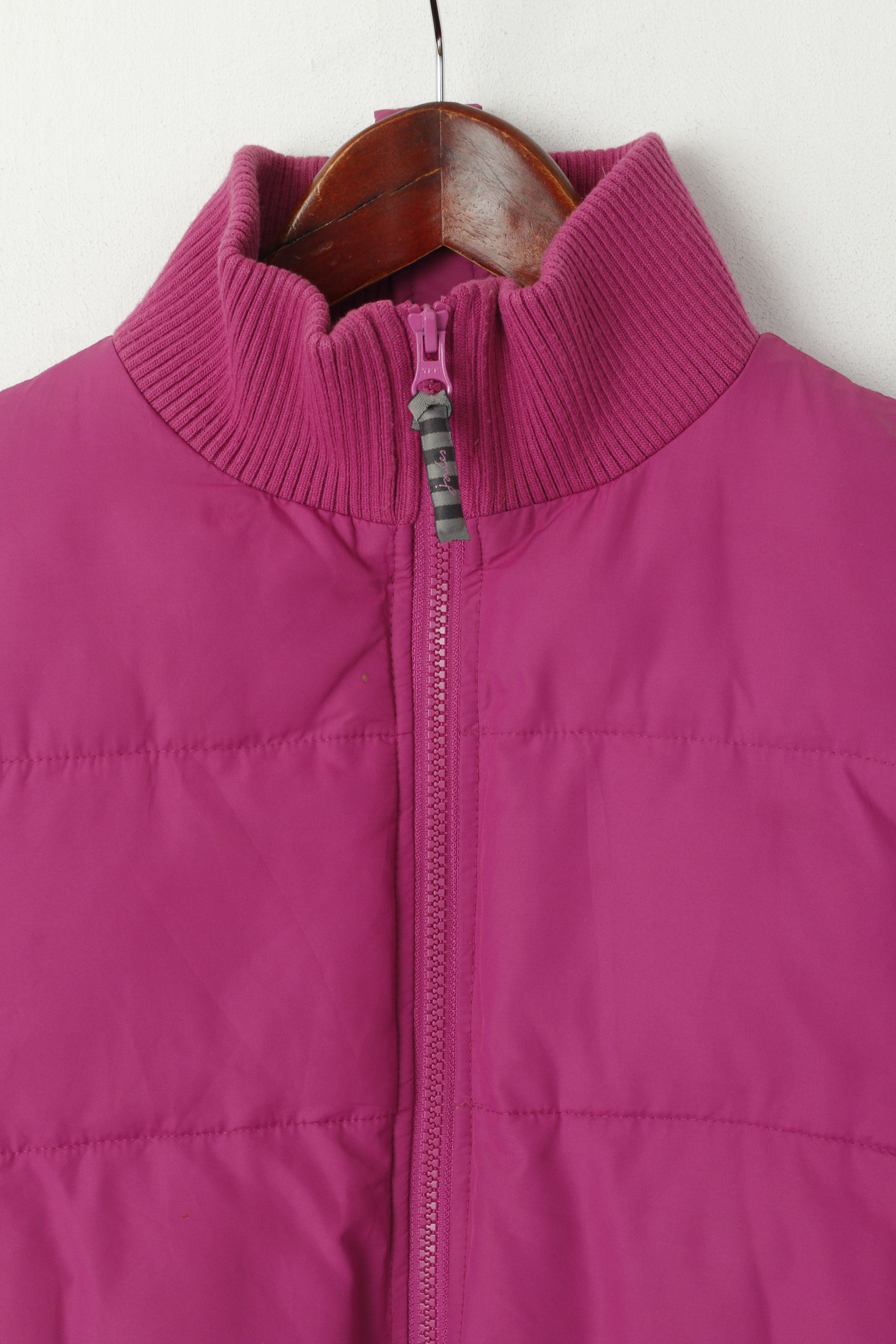 Vintage Joules Women 10 S Bodywarmer Purple Padded 2278 Size S / US 4 / IT 40 - 2 Thumbnail