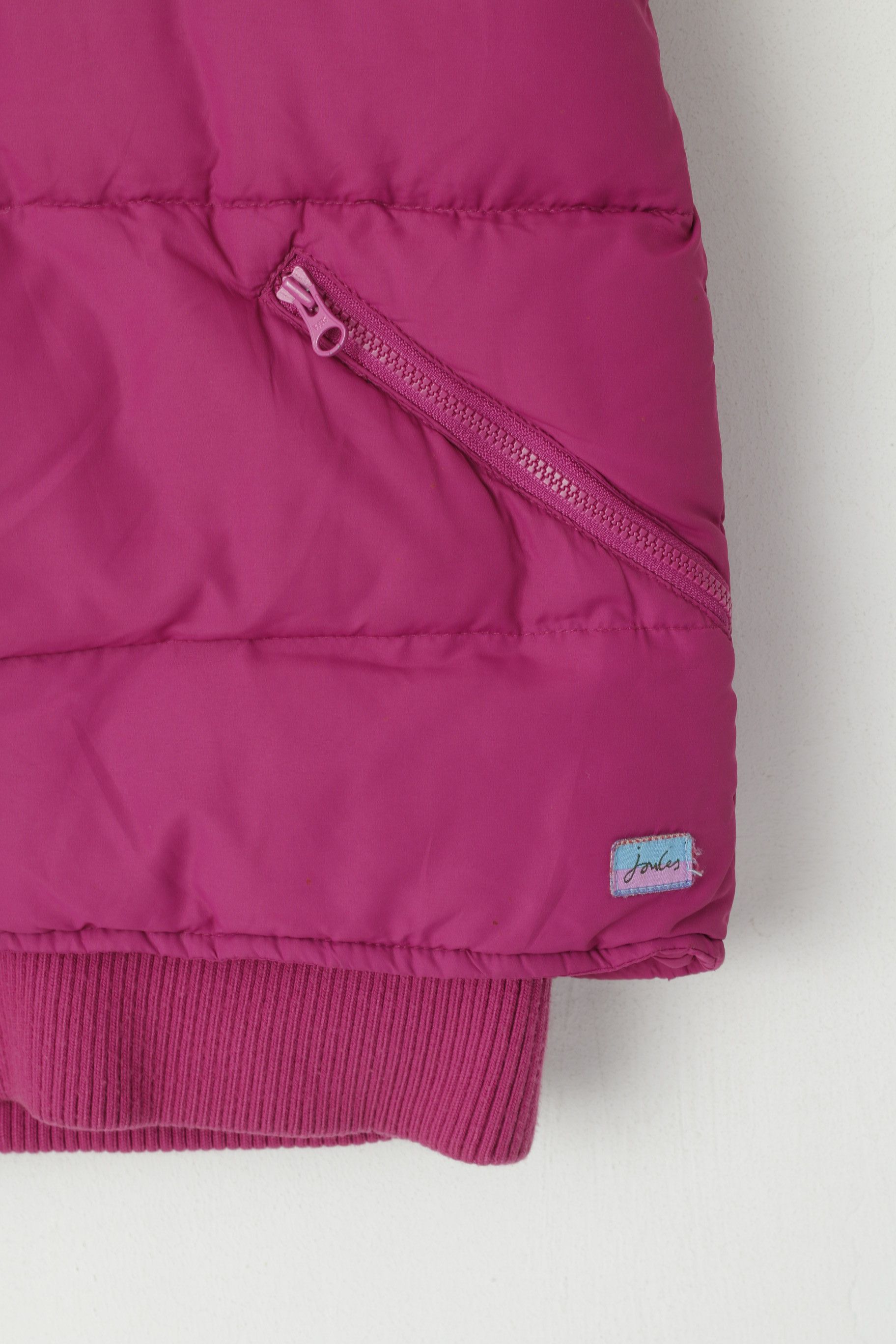 Vintage Joules Women 10 S Bodywarmer Purple Padded 2278 Size S / US 4 / IT 40 - 4 Thumbnail