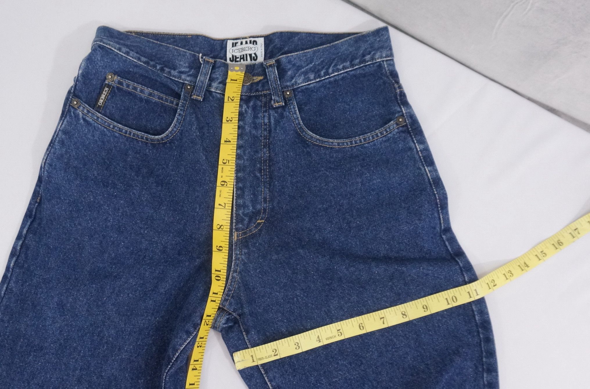 Iceberg Rare Vintage 90s Iceberg x Peanuts Blue Jeans Size US 30 / EU 46 - 14 Thumbnail