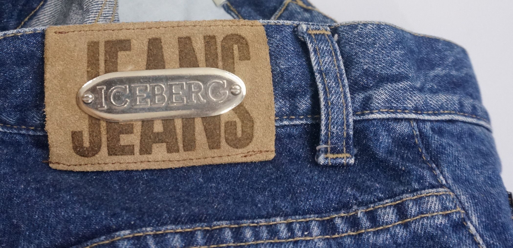 Iceberg Rare Vintage 90s Iceberg x Peanuts Blue Jeans Size US 30 / EU 46 - 8 Thumbnail