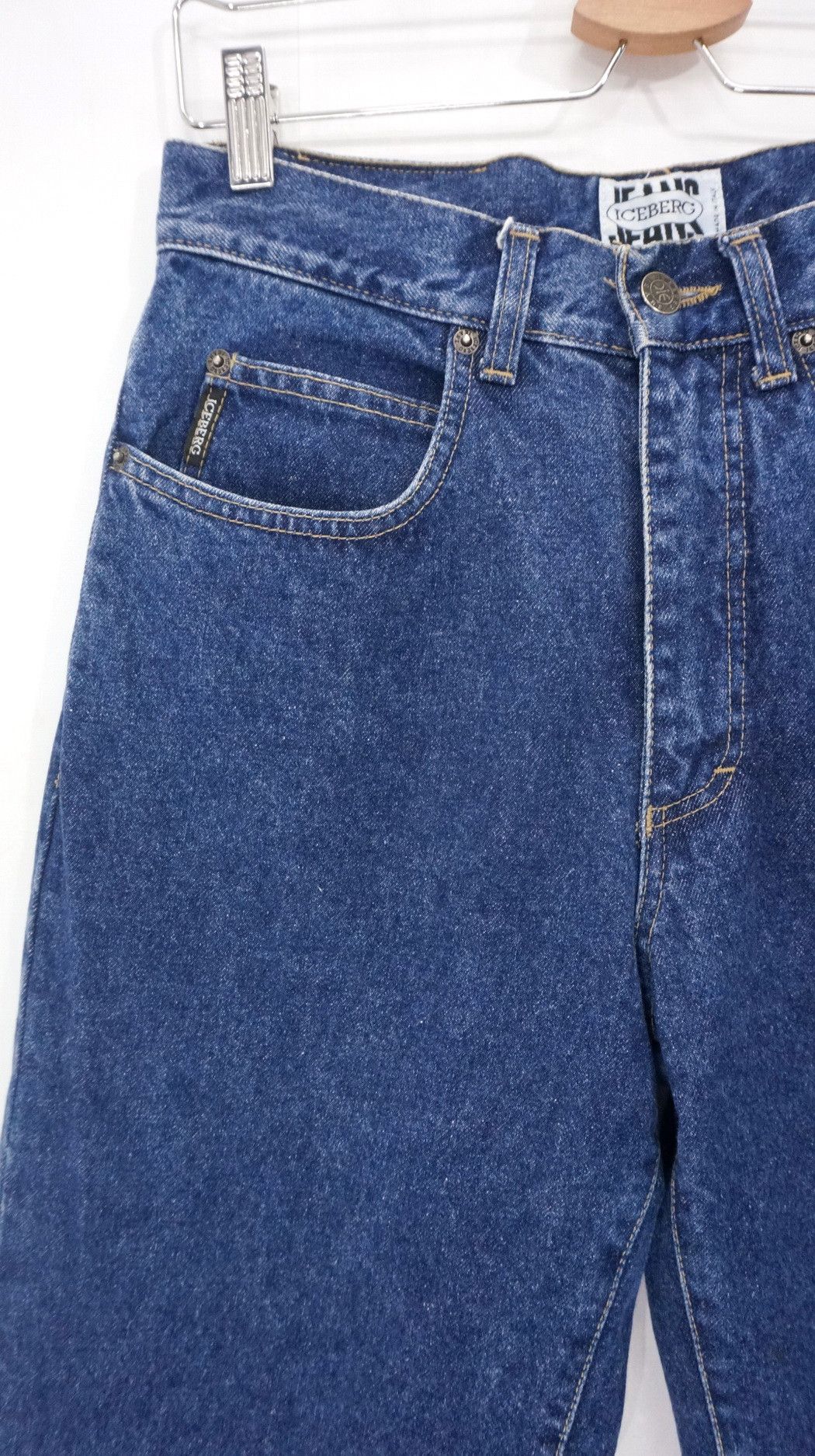 Iceberg Rare Vintage 90s Iceberg x Peanuts Blue Jeans Size US 30 / EU 46 - 4 Thumbnail