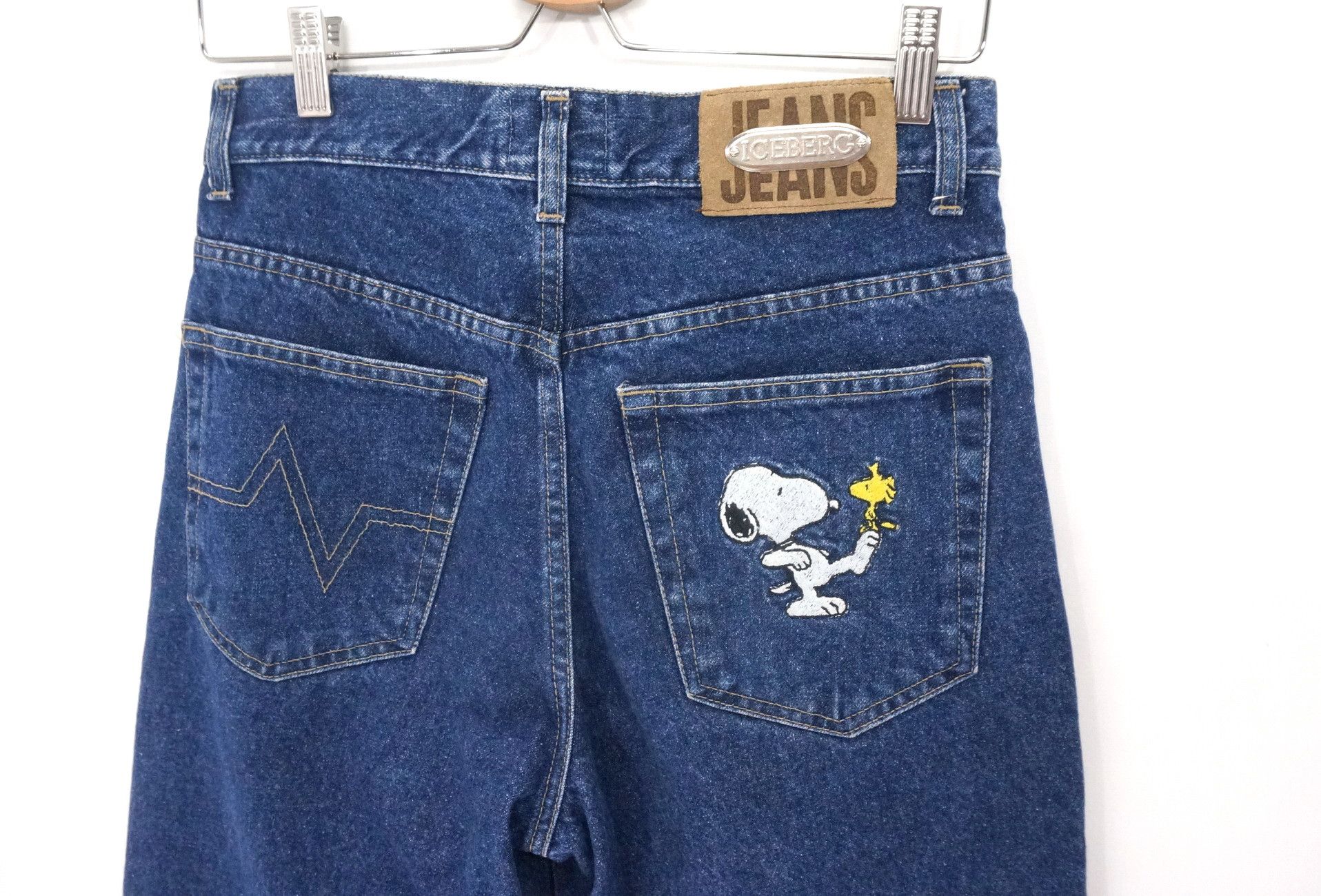 Iceberg Rare Vintage 90s Iceberg x Peanuts Blue Jeans Size US 30 / EU 46 - 3 Thumbnail