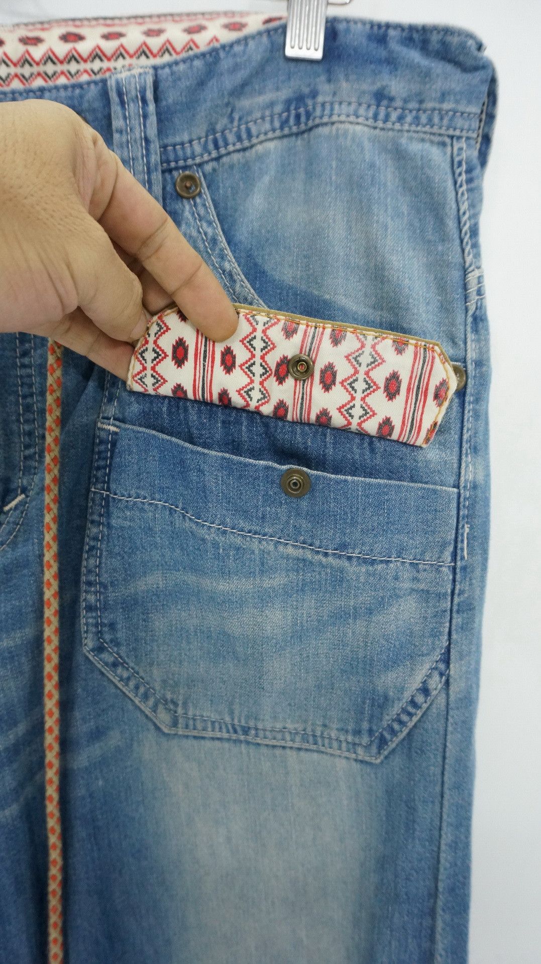 Edwin EDWIN Exclusive Vtg Lightweight Soft Rollup Denim Size US 37 - 4 Thumbnail