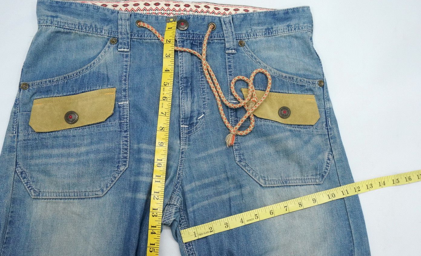 Edwin EDWIN Exclusive Vtg Lightweight Soft Rollup Denim Size US 37 - 12 Thumbnail