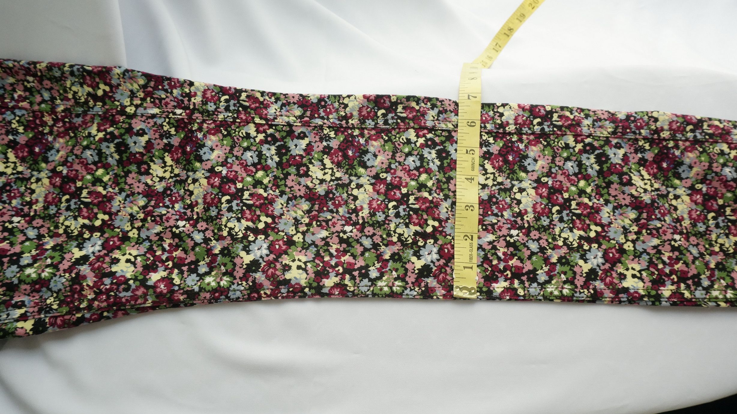 Japanese Brand Japan BETTY SMITH Floral Design Skinny Women's Pants Size 29" - 14 Thumbnail