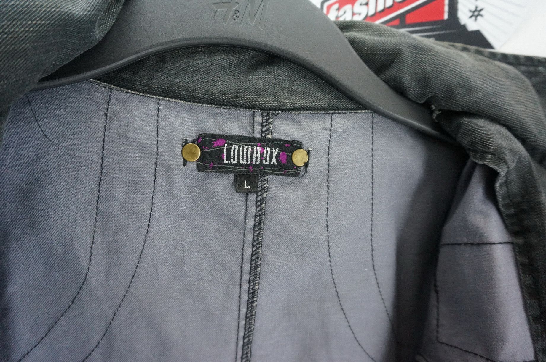 Japanese Brand Vtg Japan LOWBOX Punk Worn Out Distressed Hoodie Jacket Size US S / EU 44-46 / 1 - 19 Thumbnail