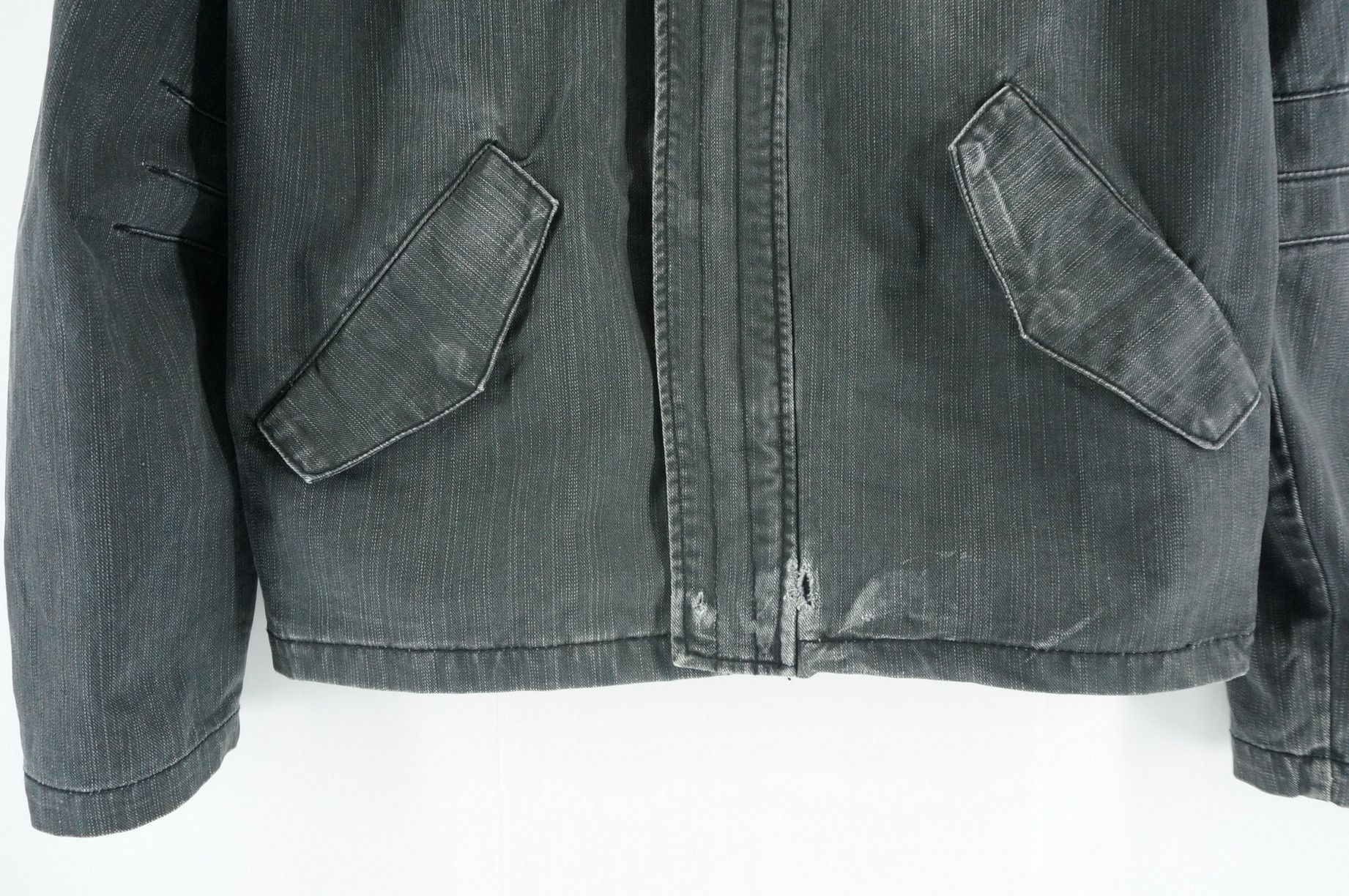 Japanese Brand Vtg Japan LOWBOX Punk Worn Out Distressed Hoodie Jacket Size US S / EU 44-46 / 1 - 6 Thumbnail