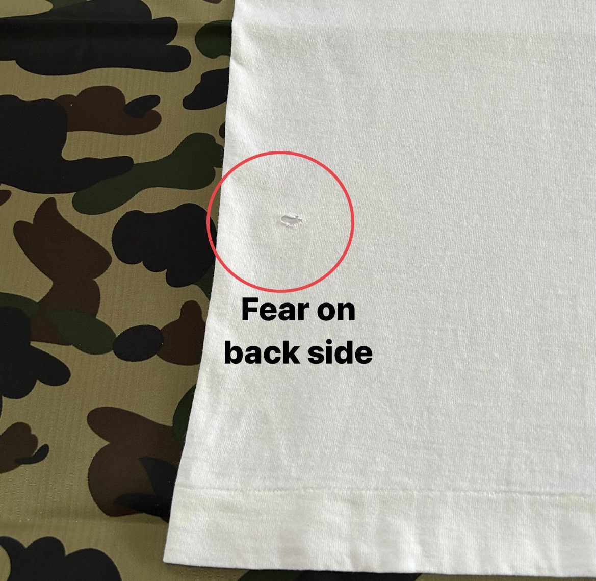Bape A Bathing Ape ‘H’ Alphabet Tee Size US M / EU 48-50 / 2 - 5 Thumbnail