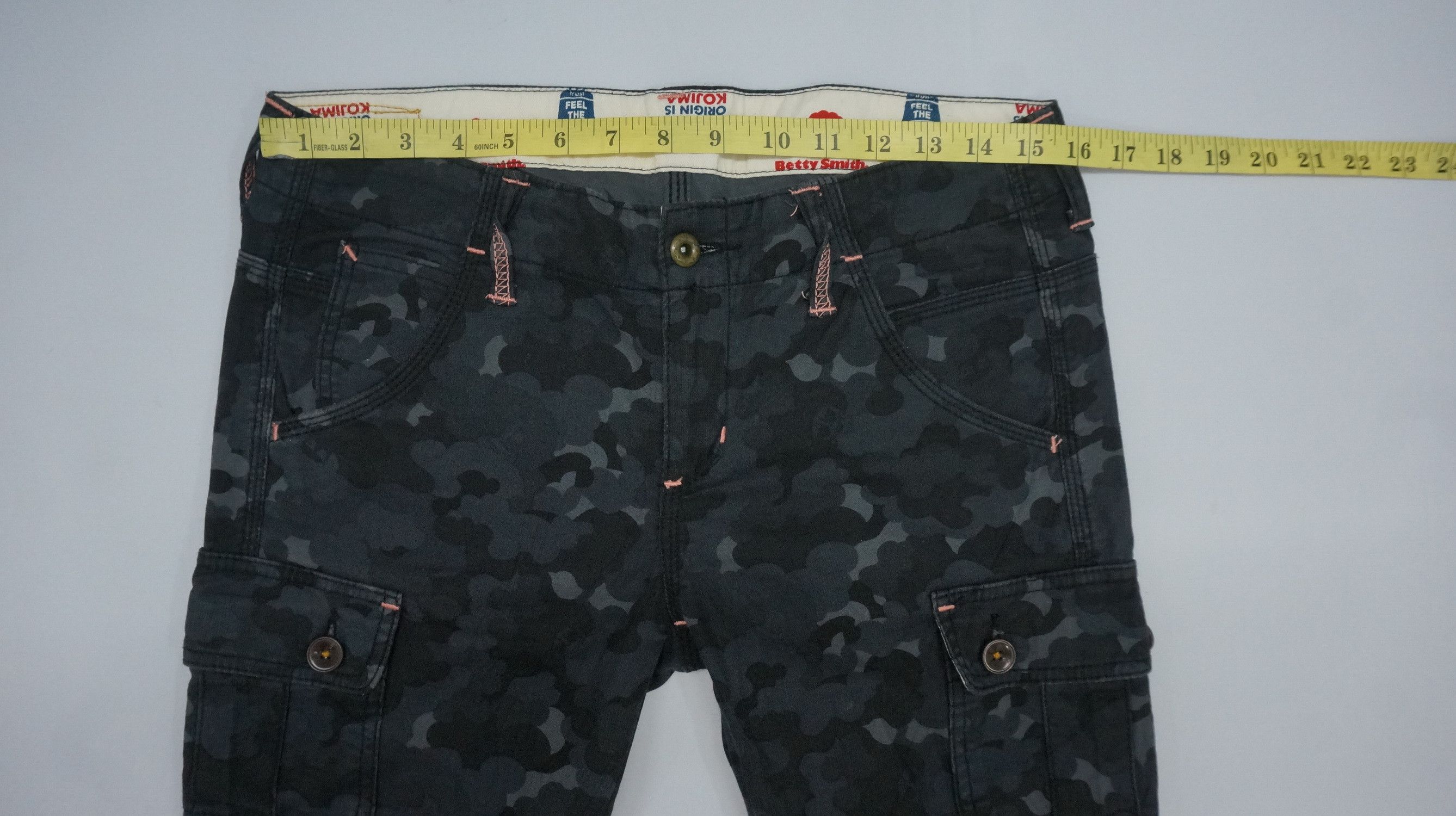 Japanese Brand Japan BETTY SMITH Cargo Skinny fit women's pants Size 31" - 10 Thumbnail