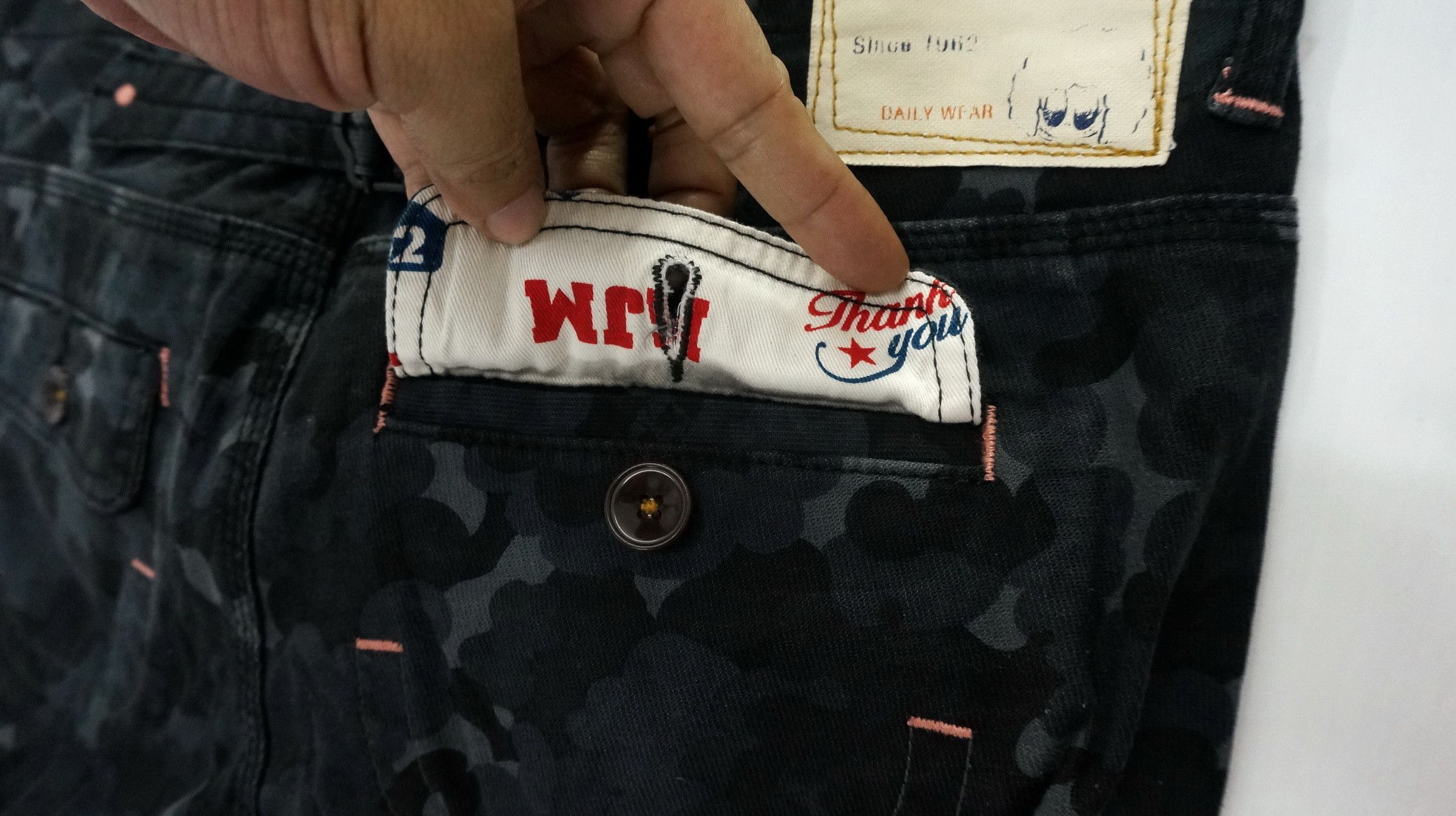Japanese Brand Japan BETTY SMITH Cargo Skinny fit women's pants Size 31" - 9 Thumbnail