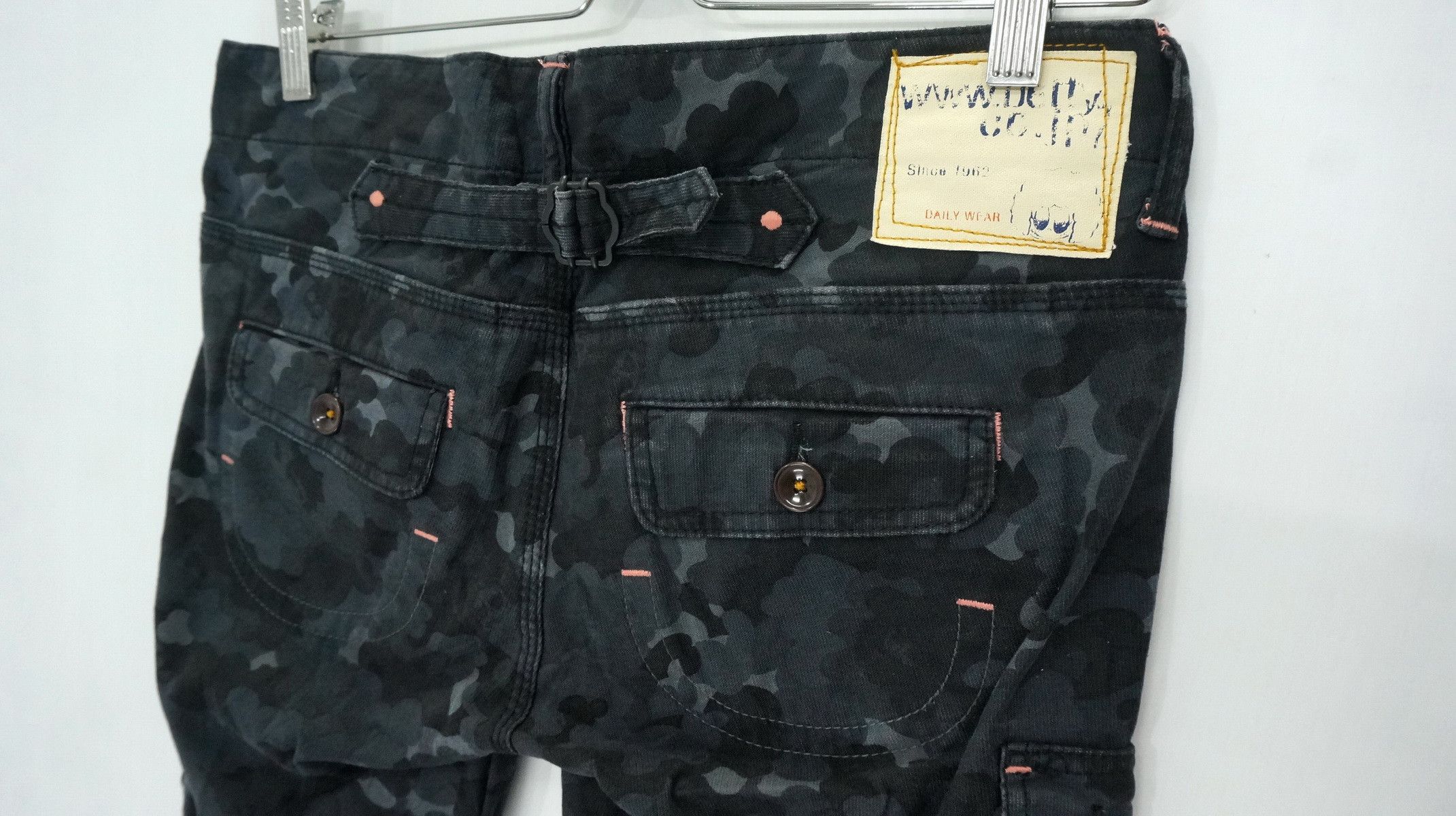Japanese Brand Japan BETTY SMITH Cargo Skinny fit women's pants Size 31" - 8 Thumbnail