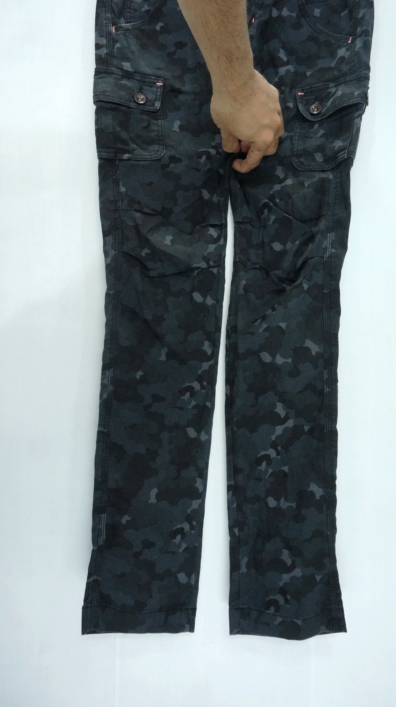Japanese Brand Japan BETTY SMITH Cargo Skinny fit women's pants Size 31" - 7 Thumbnail