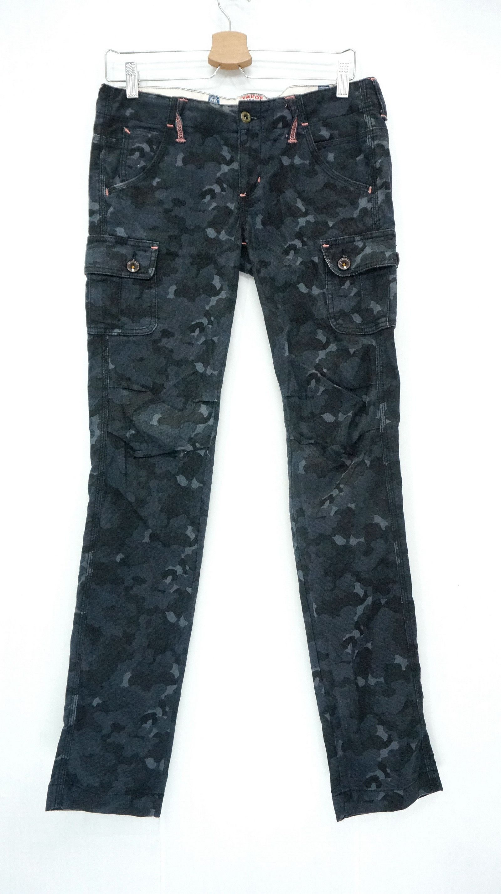 Japanese Brand Japan BETTY SMITH Cargo Skinny fit women's pants Size 31" - 1 Thumbnail