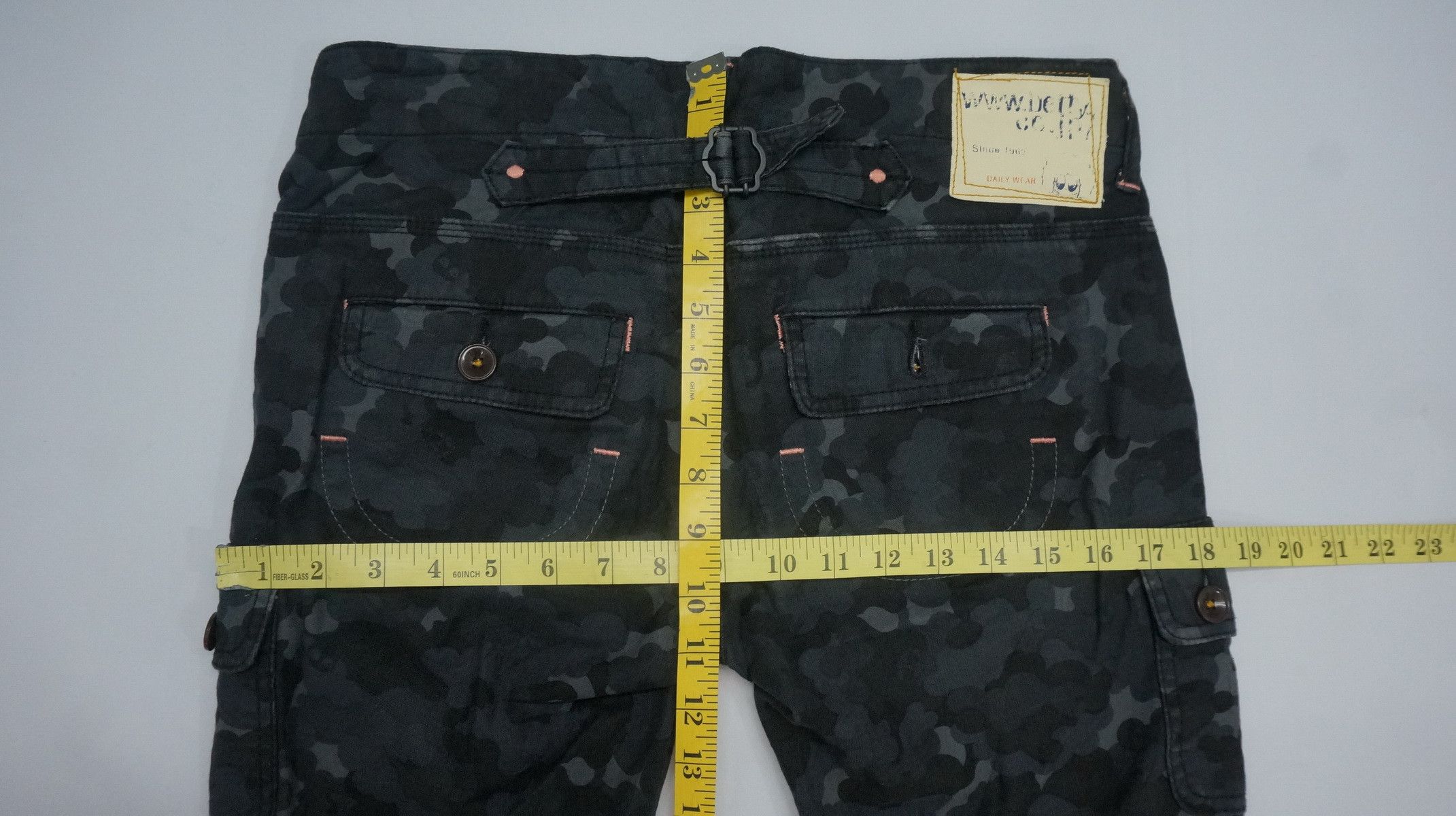 Japanese Brand Japan BETTY SMITH Cargo Skinny fit women's pants Size 31" - 14 Thumbnail