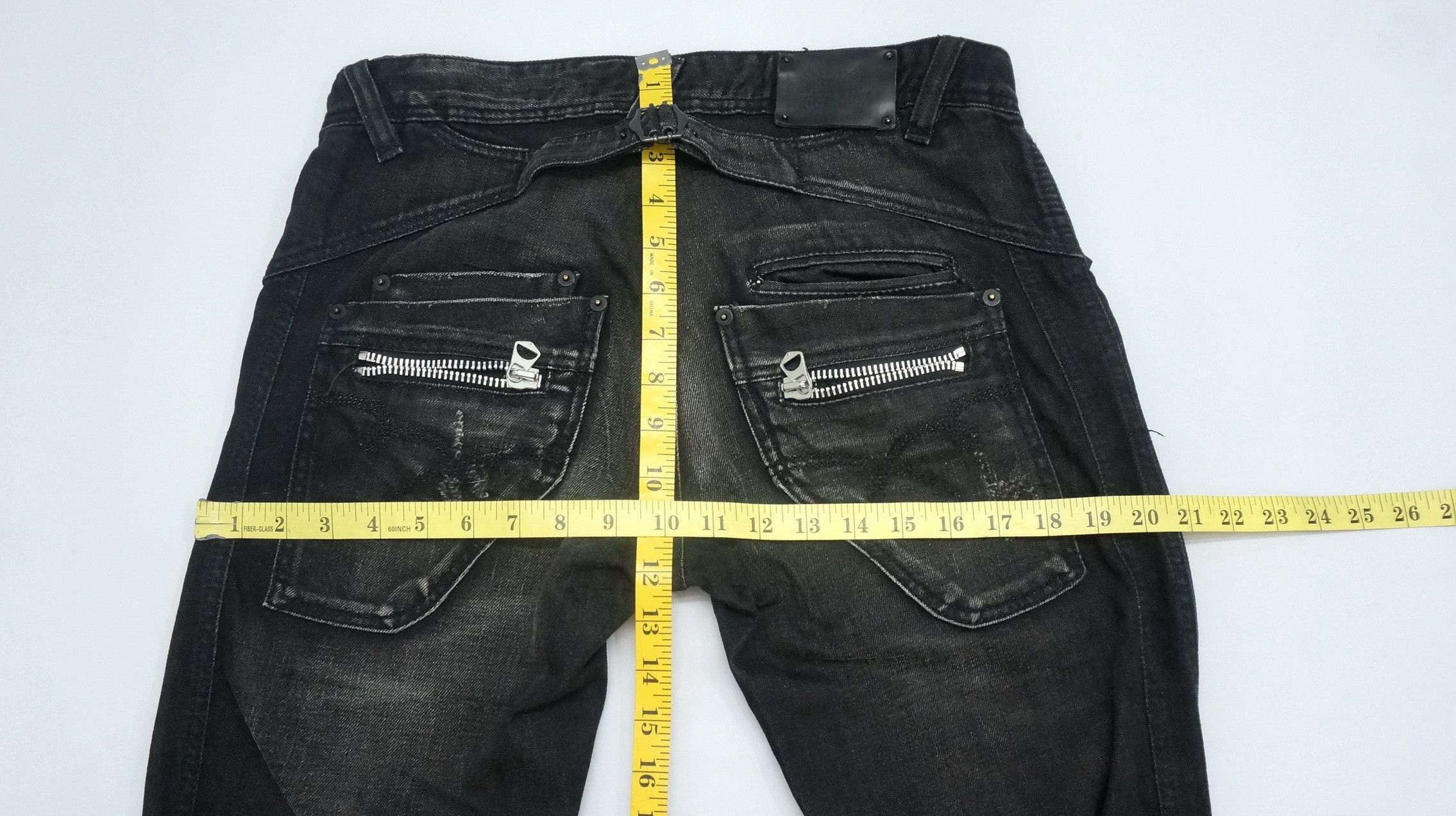 Other VTG 💥 UNION MADE KAPORAL 5 Buckle Back Bush Jeans Size US 30 / EU 46 - 18 Thumbnail