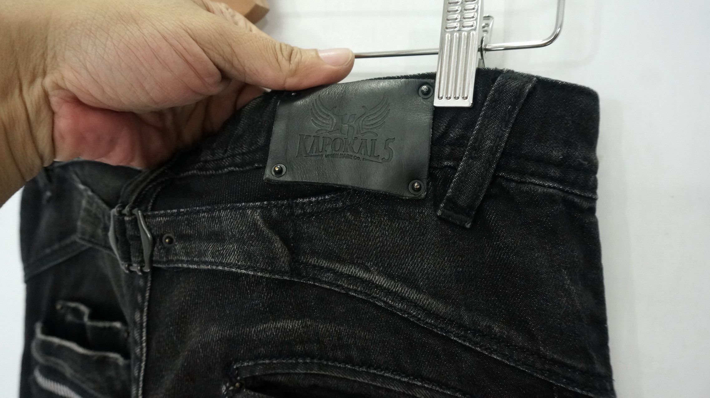 Other VTG 💥 UNION MADE KAPORAL 5 Buckle Back Bush Jeans Size US 30 / EU 46 - 11 Thumbnail