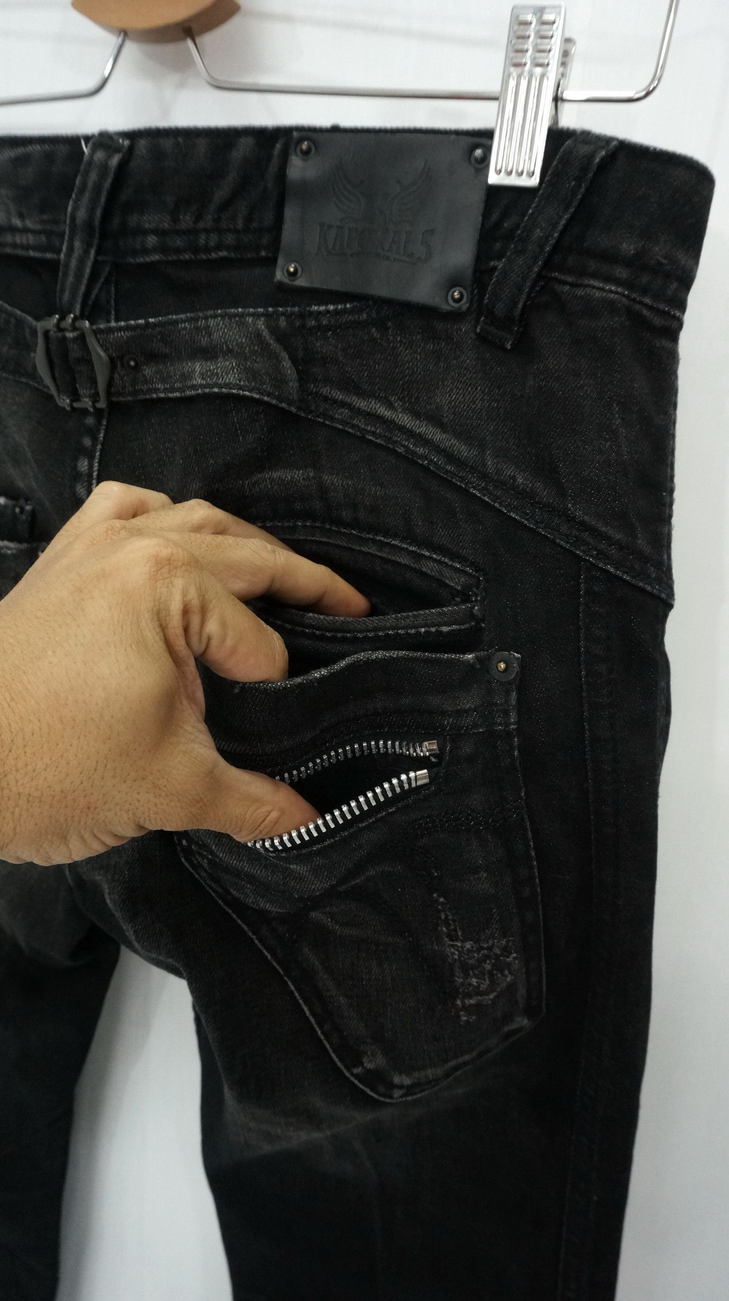 Other VTG 💥 UNION MADE KAPORAL 5 Buckle Back Bush Jeans Size US 30 / EU 46 - 8 Thumbnail