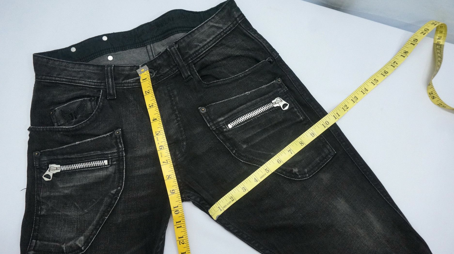 Other VTG 💥 UNION MADE KAPORAL 5 Buckle Back Bush Jeans Size US 30 / EU 46 - 17 Thumbnail