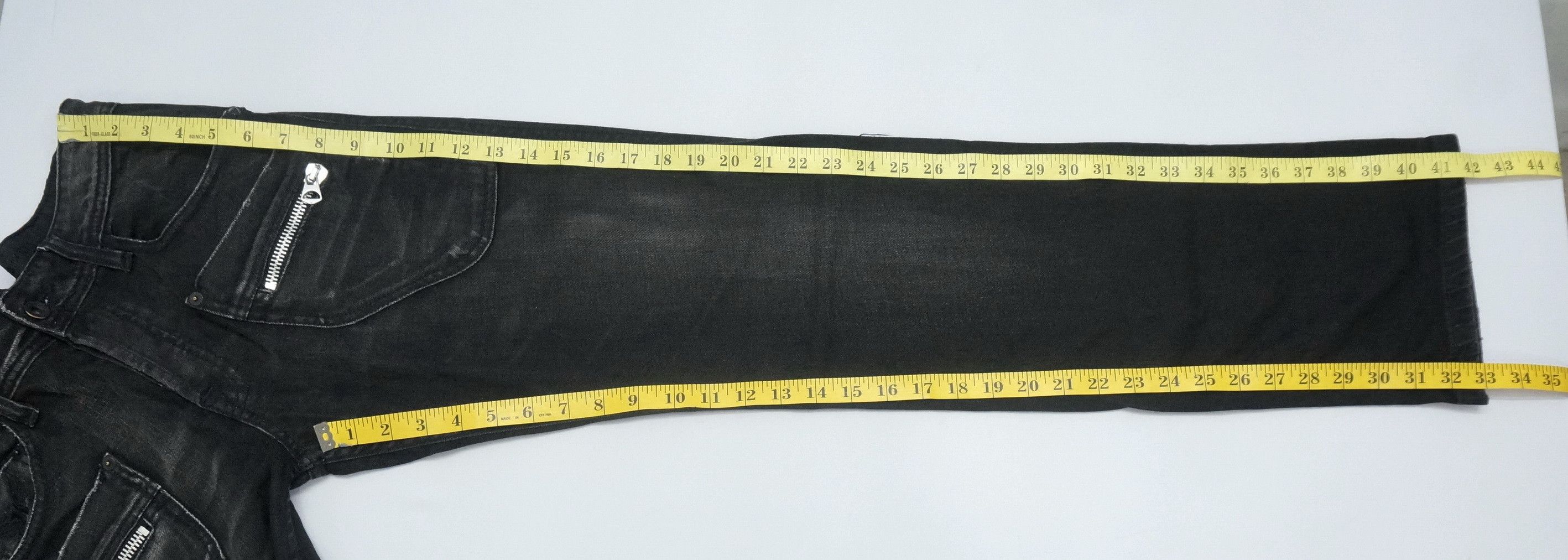 Other VTG 💥 UNION MADE KAPORAL 5 Buckle Back Bush Jeans Size US 30 / EU 46 - 16 Thumbnail