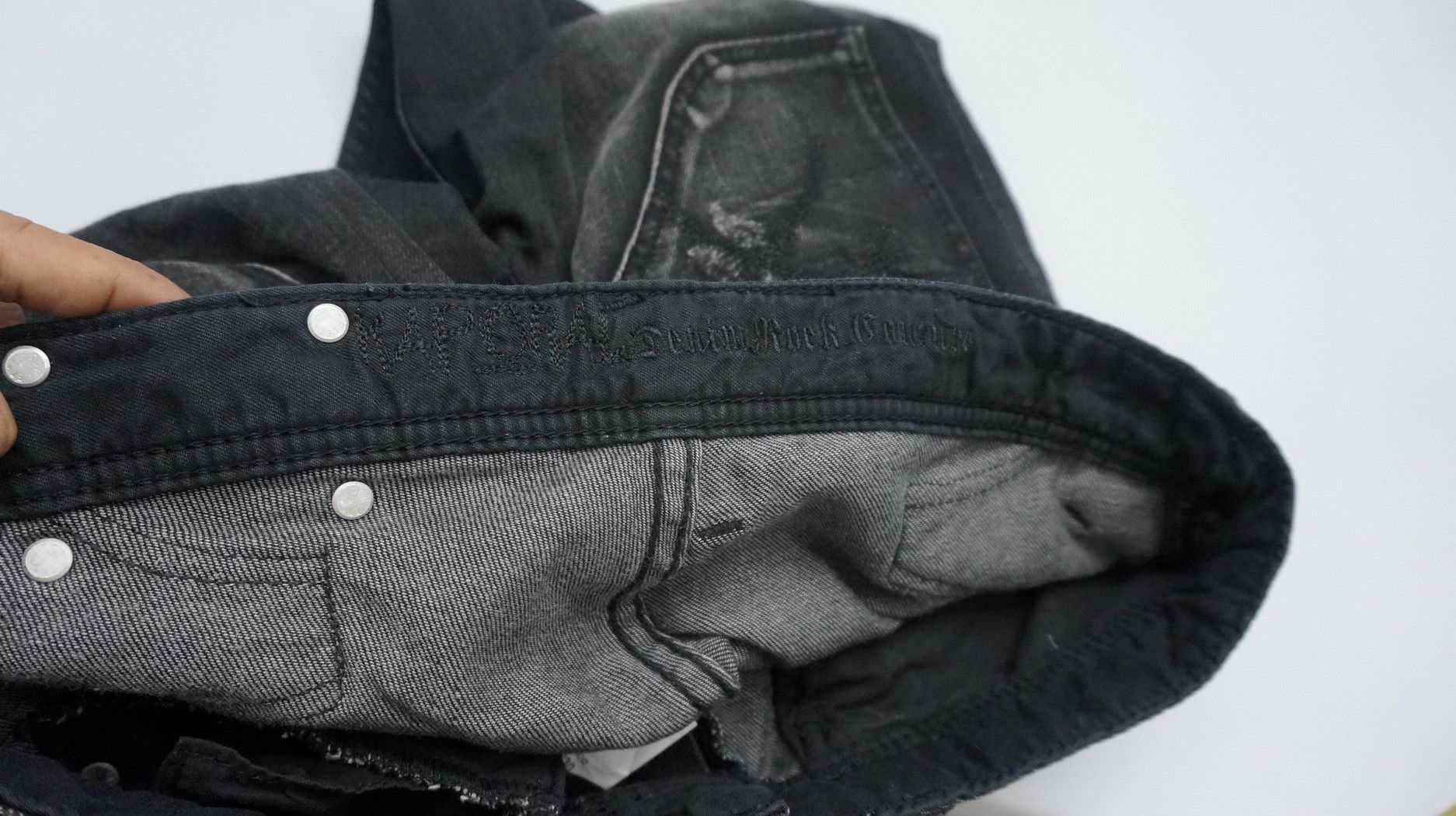 Other VTG 💥 UNION MADE KAPORAL 5 Buckle Back Bush Jeans Size US 30 / EU 46 - 21 Thumbnail