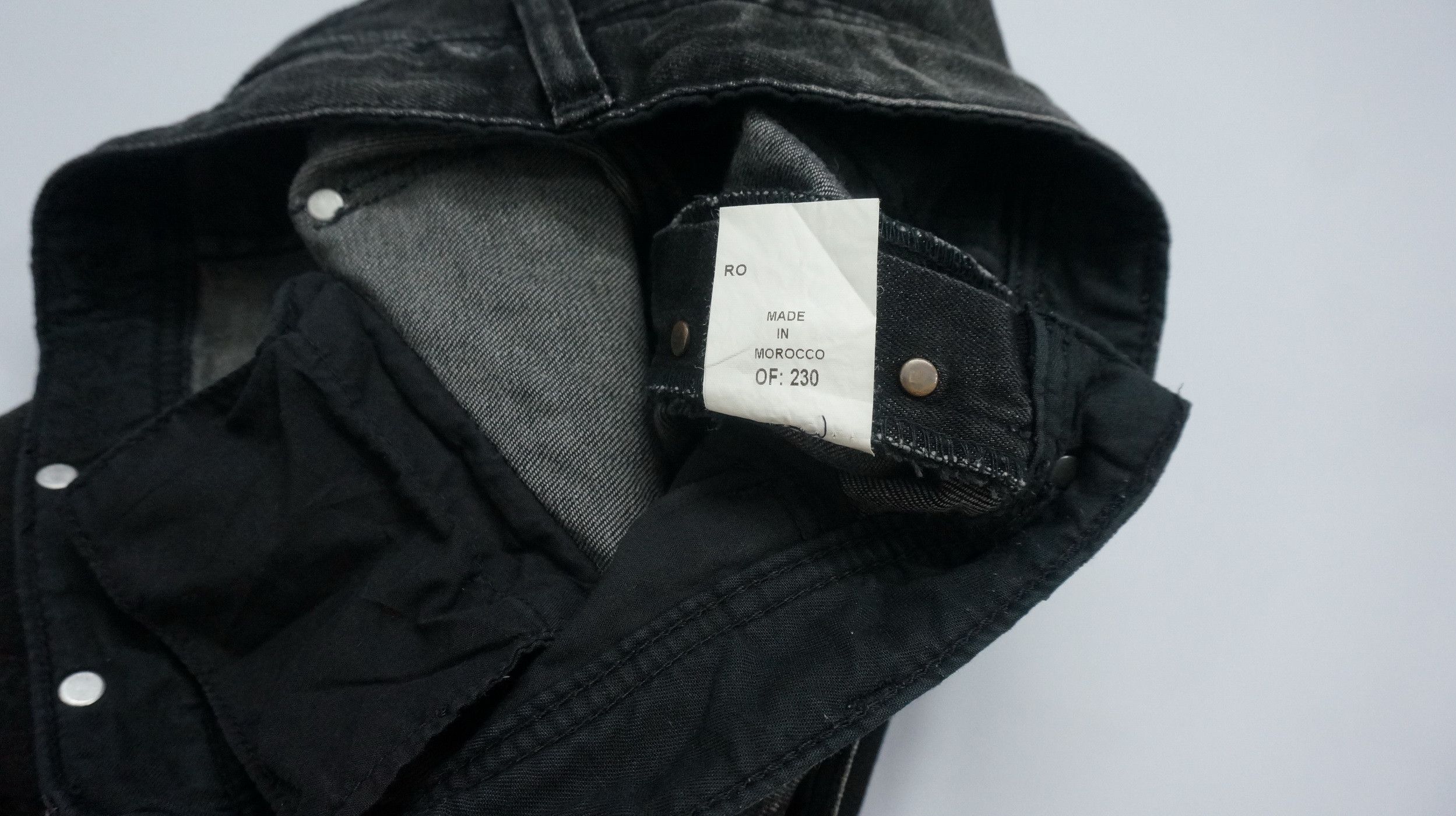 Other VTG 💥 UNION MADE KAPORAL 5 Buckle Back Bush Jeans Size US 30 / EU 46 - 20 Thumbnail