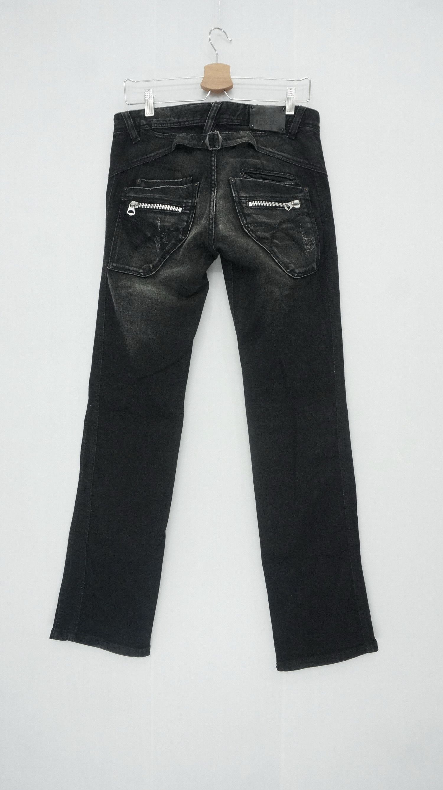 Other VTG 💥 UNION MADE KAPORAL 5 Buckle Back Bush Jeans Size US 30 / EU 46 - 2 Thumbnail