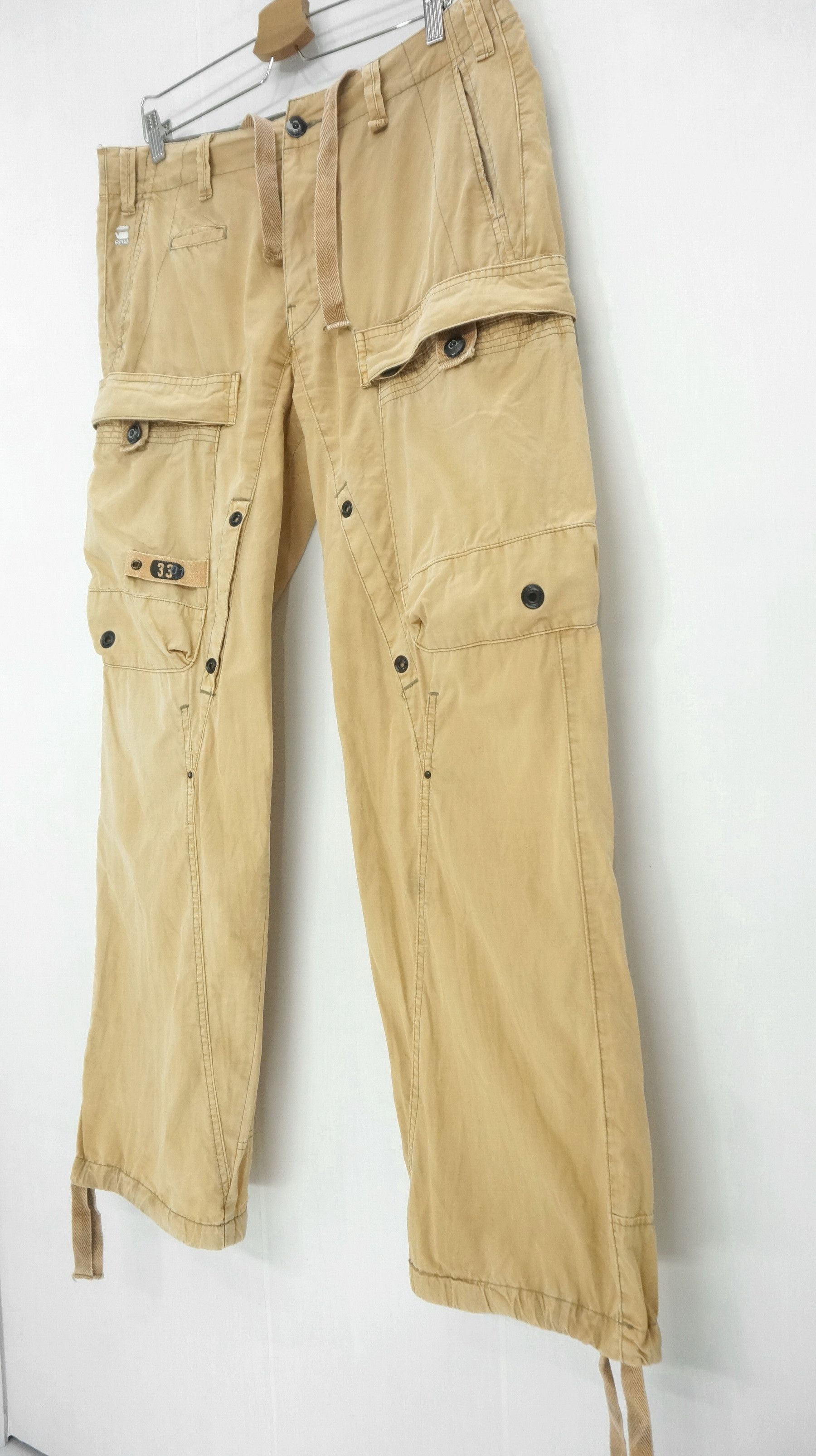 G-Star RareVTG 🔥 G-STAR RAW DENIM Tactical Utility Cargo Pants Size US 36 / EU 52 - 2 Thumbnail