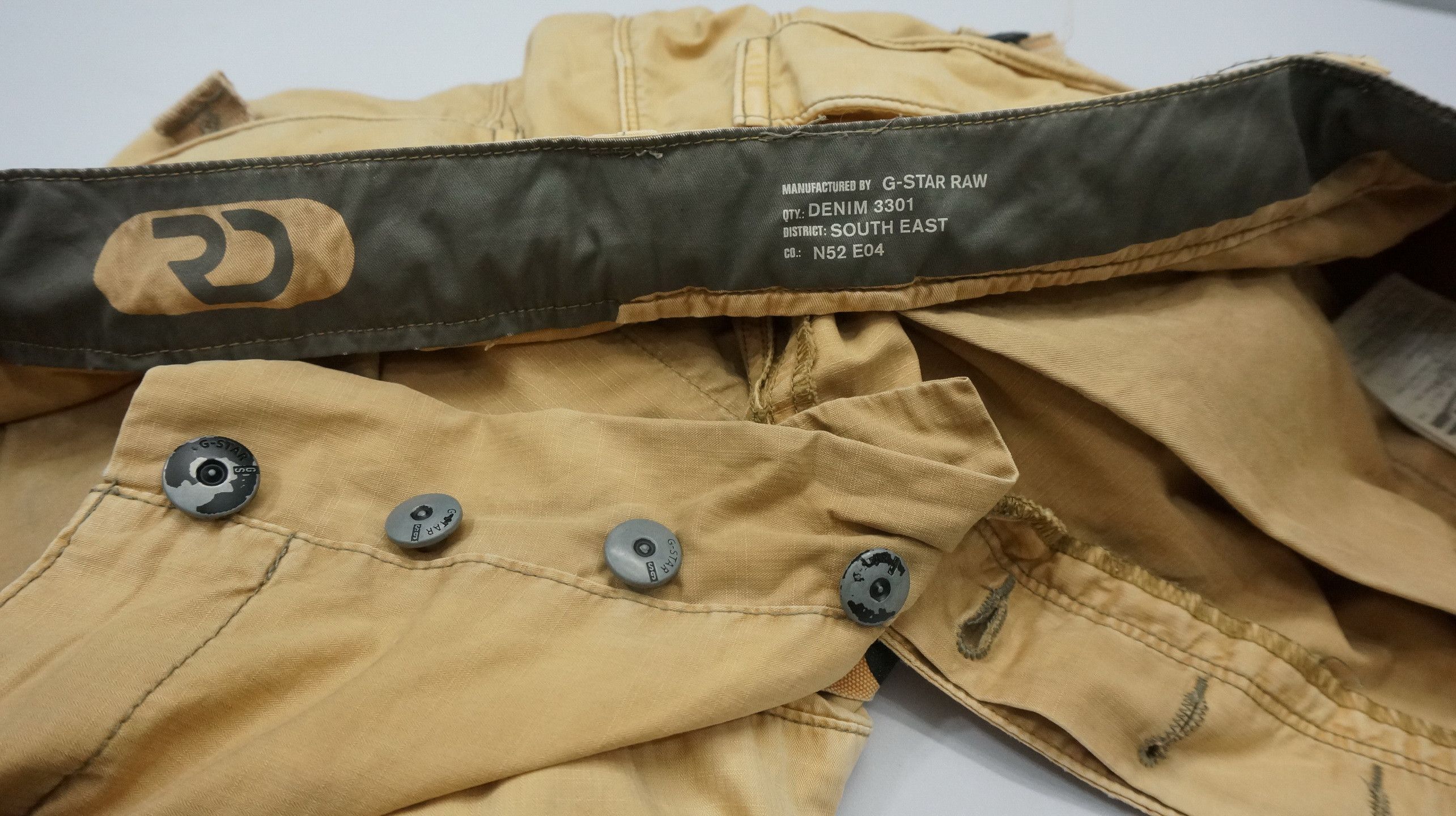 G-Star RareVTG 🔥 G-STAR RAW DENIM Tactical Utility Cargo Pants Size US 36 / EU 52 - 18 Thumbnail