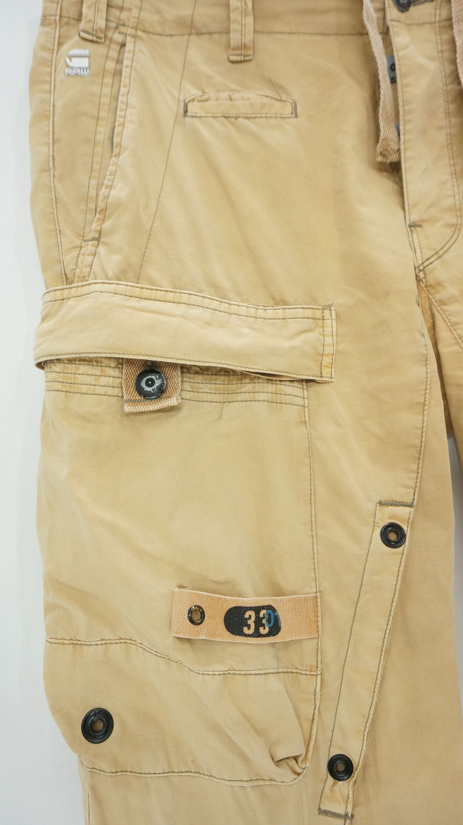 G-Star RareVTG 🔥 G-STAR RAW DENIM Tactical Utility Cargo Pants Size US 36 / EU 52 - 6 Thumbnail