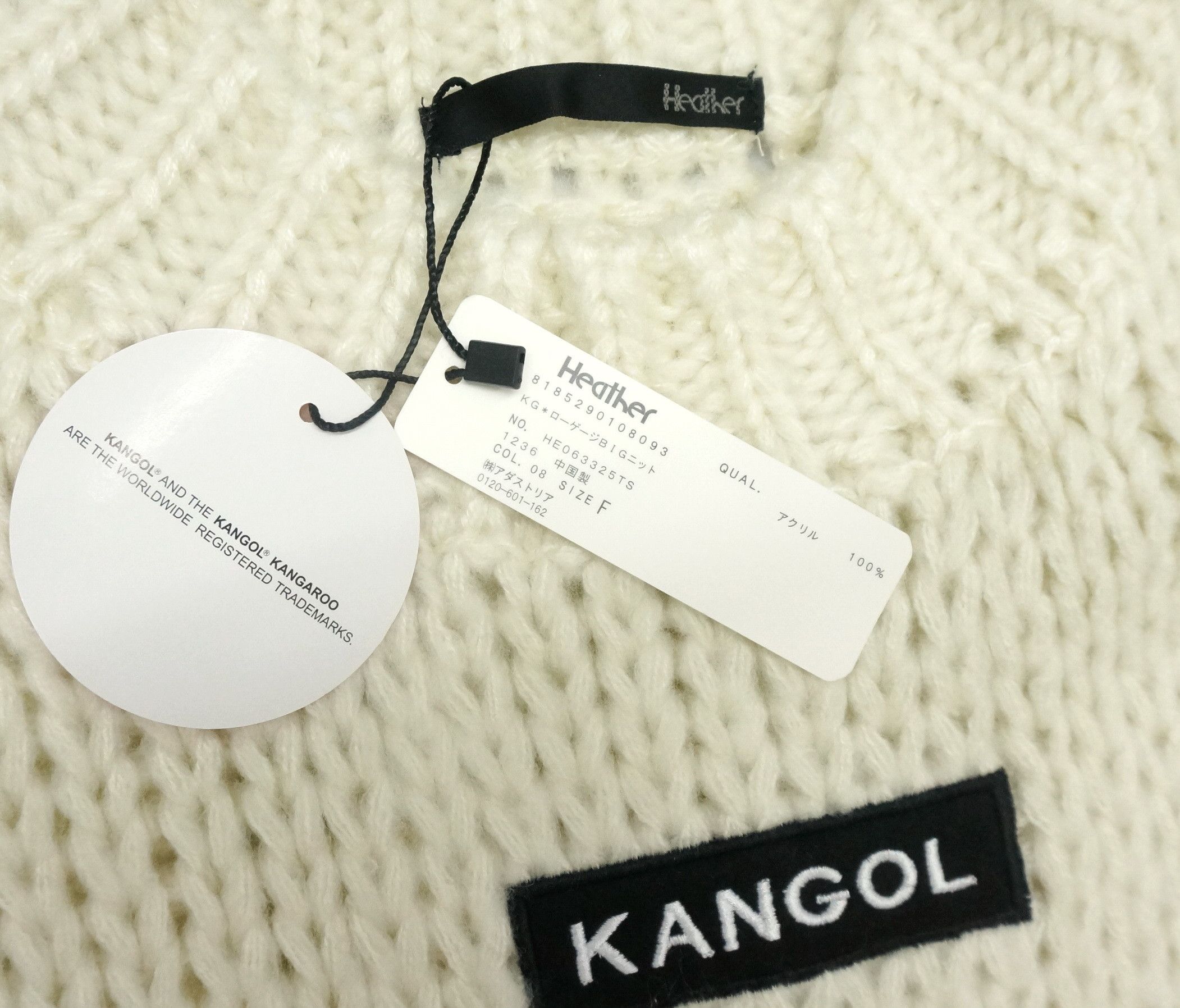 Kangol KANGOL x HEATHER Knitwear Women Unisex Sweater Size M / US 6-8 / IT 42-44 - 8 Thumbnail