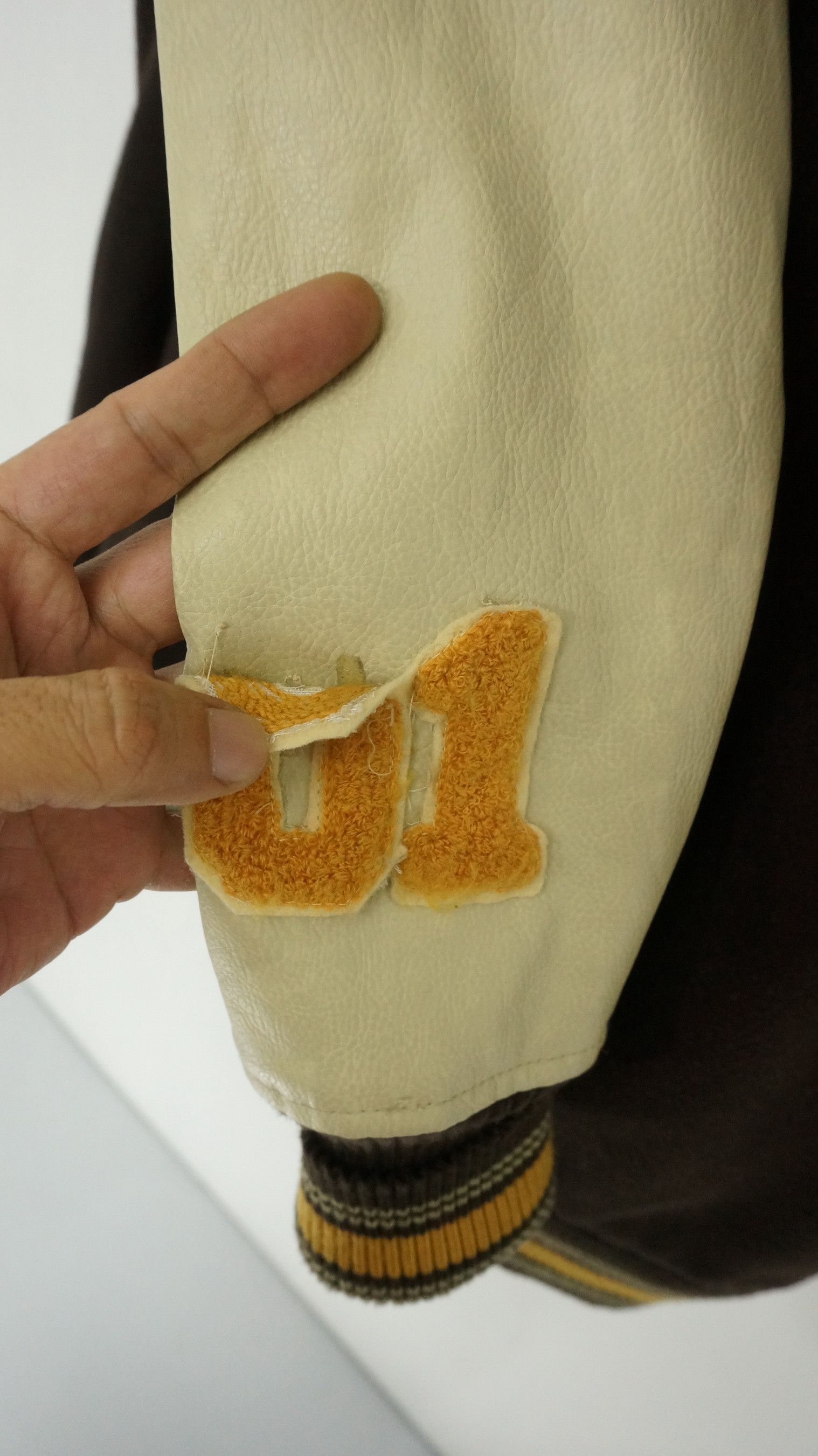 Alphanumeric ALPHANUMERIC Vintage Worn Varsity Jacket Size US M / EU 48-50 / 2 - 22 Thumbnail