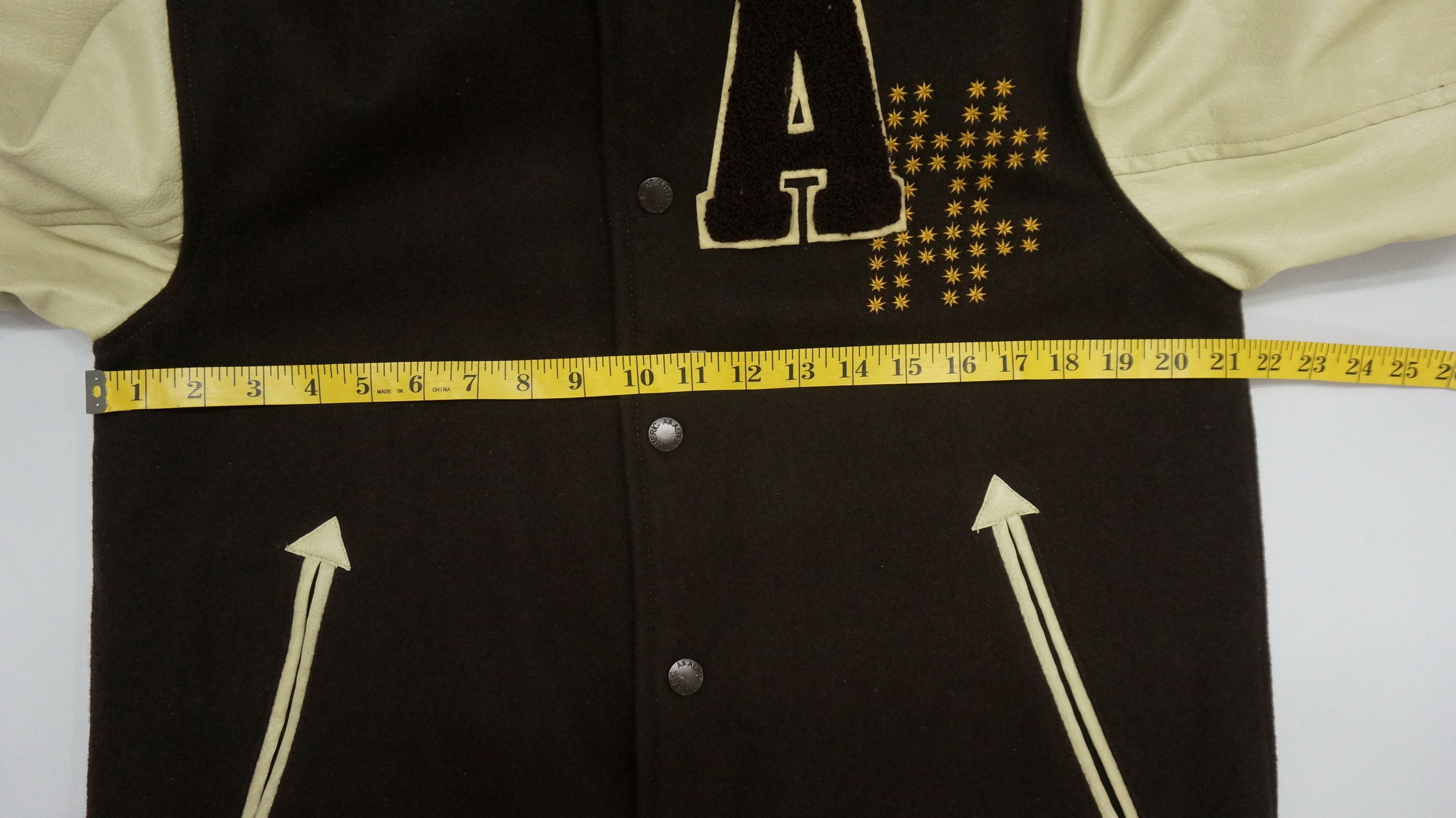 Alphanumeric ALPHANUMERIC Vintage Worn Varsity Jacket Size US M / EU 48-50 / 2 - 14 Thumbnail