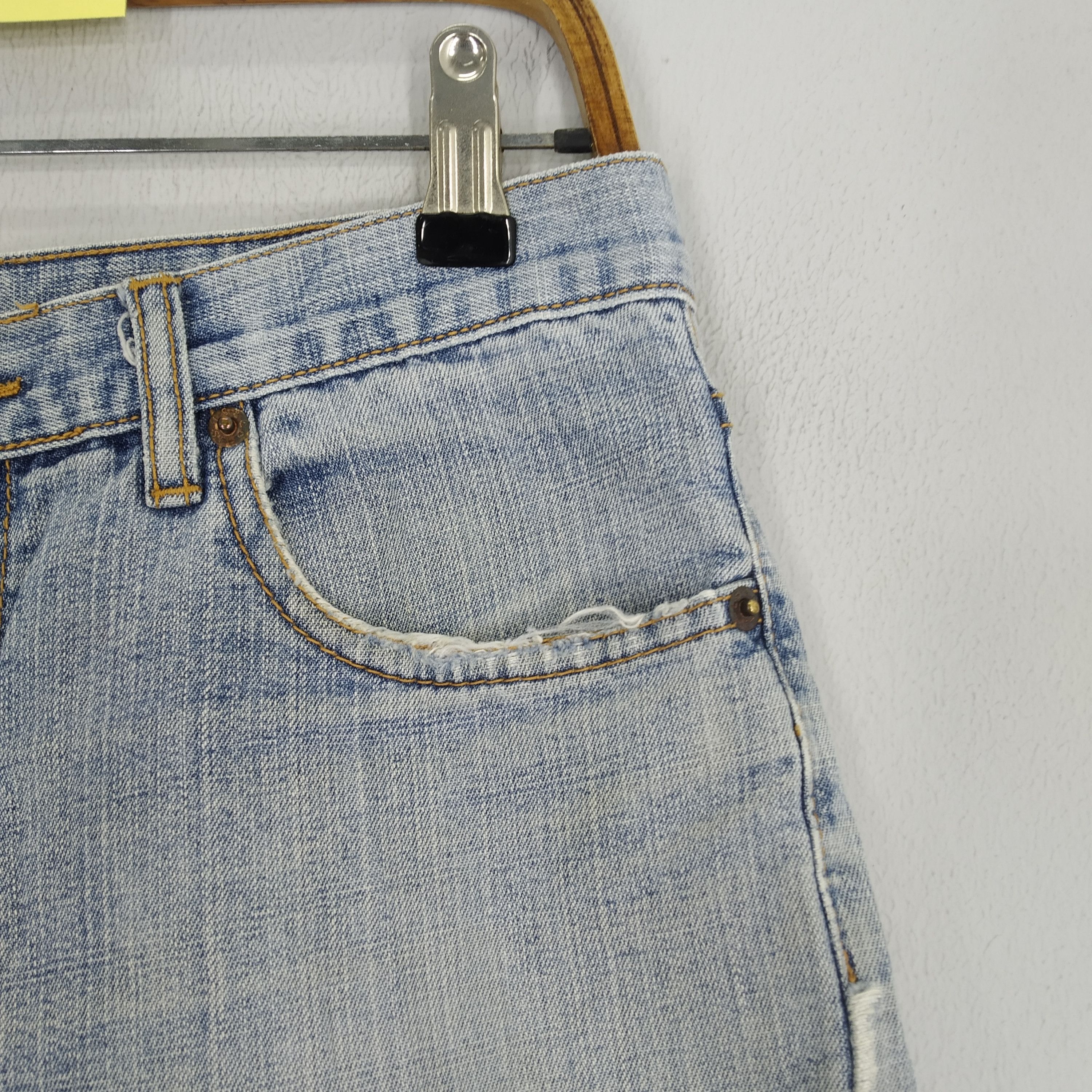Jean Vintage 90's Levi's Cut Off Denim Jeans Shorts Levi's Size US 31 - 7 Thumbnail