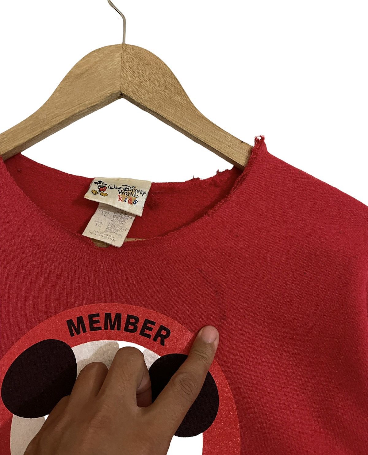 Mickey Mouse × Vintage Vintage Mickey Mouse crewneck Size US S / EU 44-46 / 1 - 8 Thumbnail