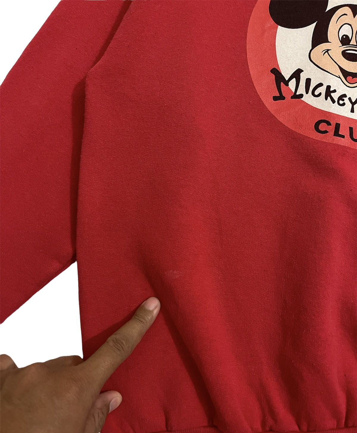 Mickey Mouse × Vintage Vintage Mickey Mouse crewneck Size US S / EU 44-46 / 1 - 10 Thumbnail