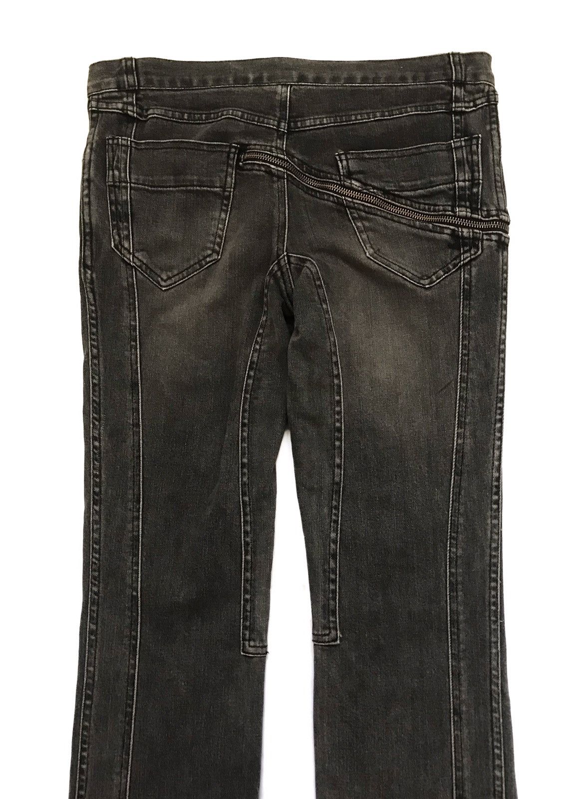 Japanese Brand OSSA MONDO ZIPPER STYLE TROUSER PANTS Size 30" / US 8 / IT 44 - 5 Thumbnail