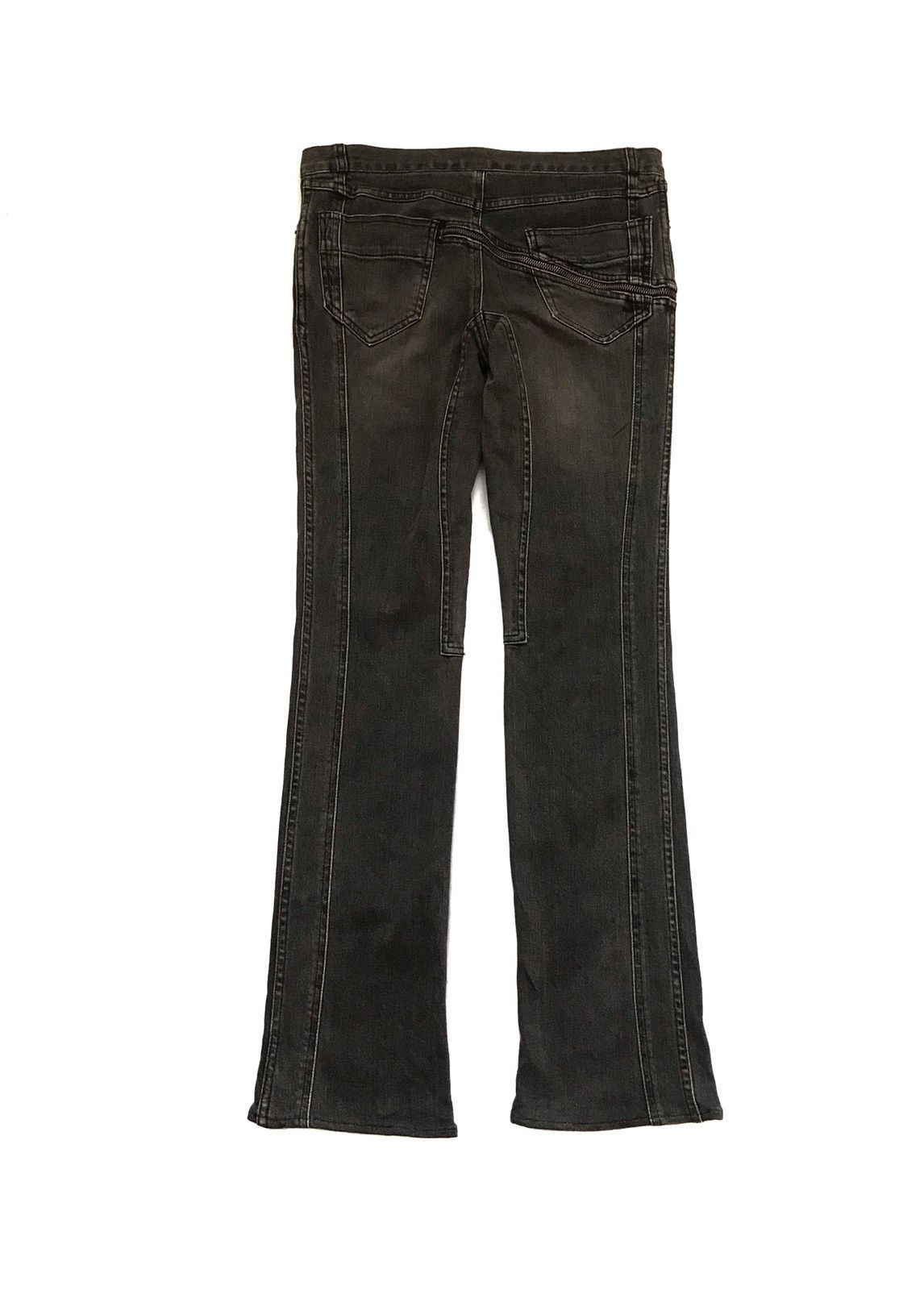 Japanese Brand OSSA MONDO ZIPPER STYLE TROUSER PANTS Size 30" / US 8 / IT 44 - 4 Thumbnail