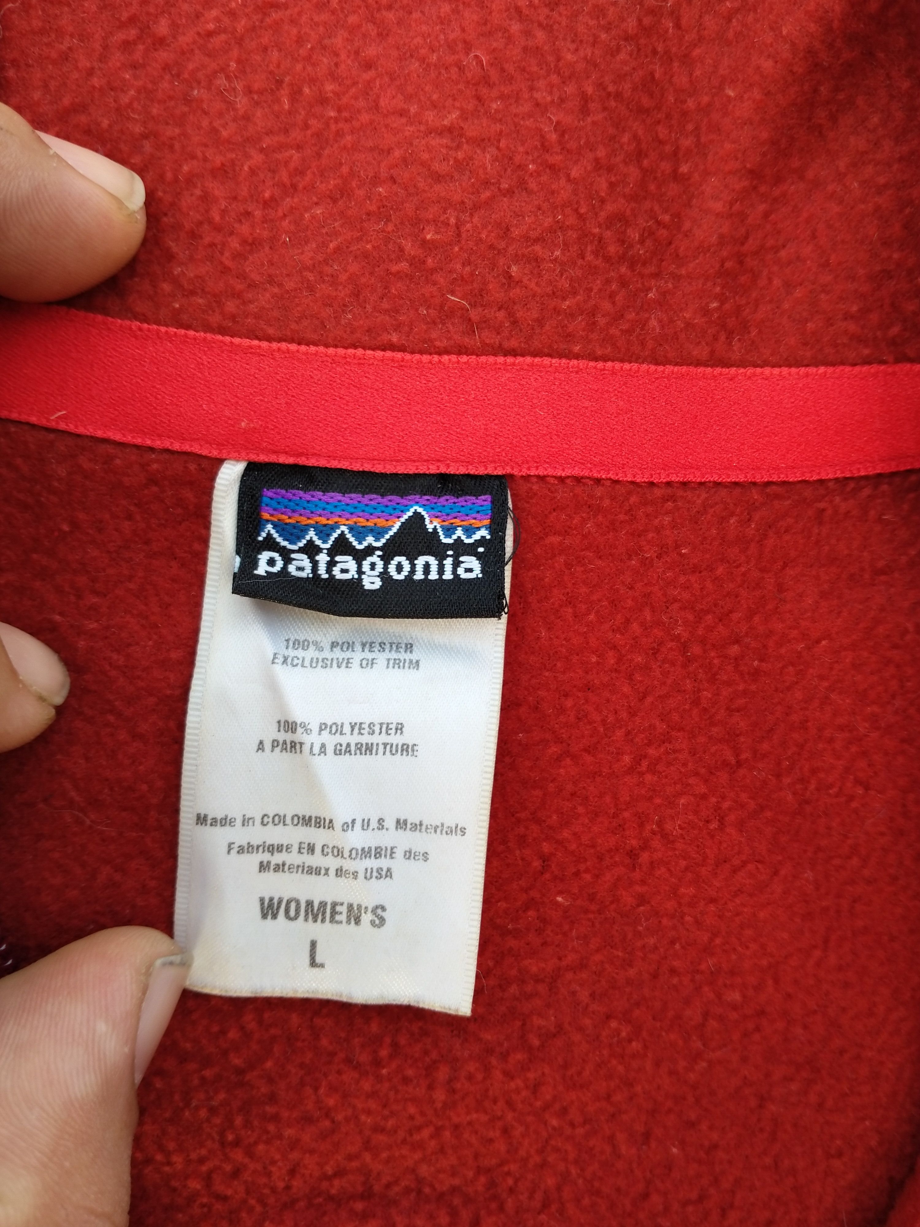 Patagonia PATAGONIA WOMEN ZIPPER FLEECE JACKET Size ONE SIZE - 4 Thumbnail