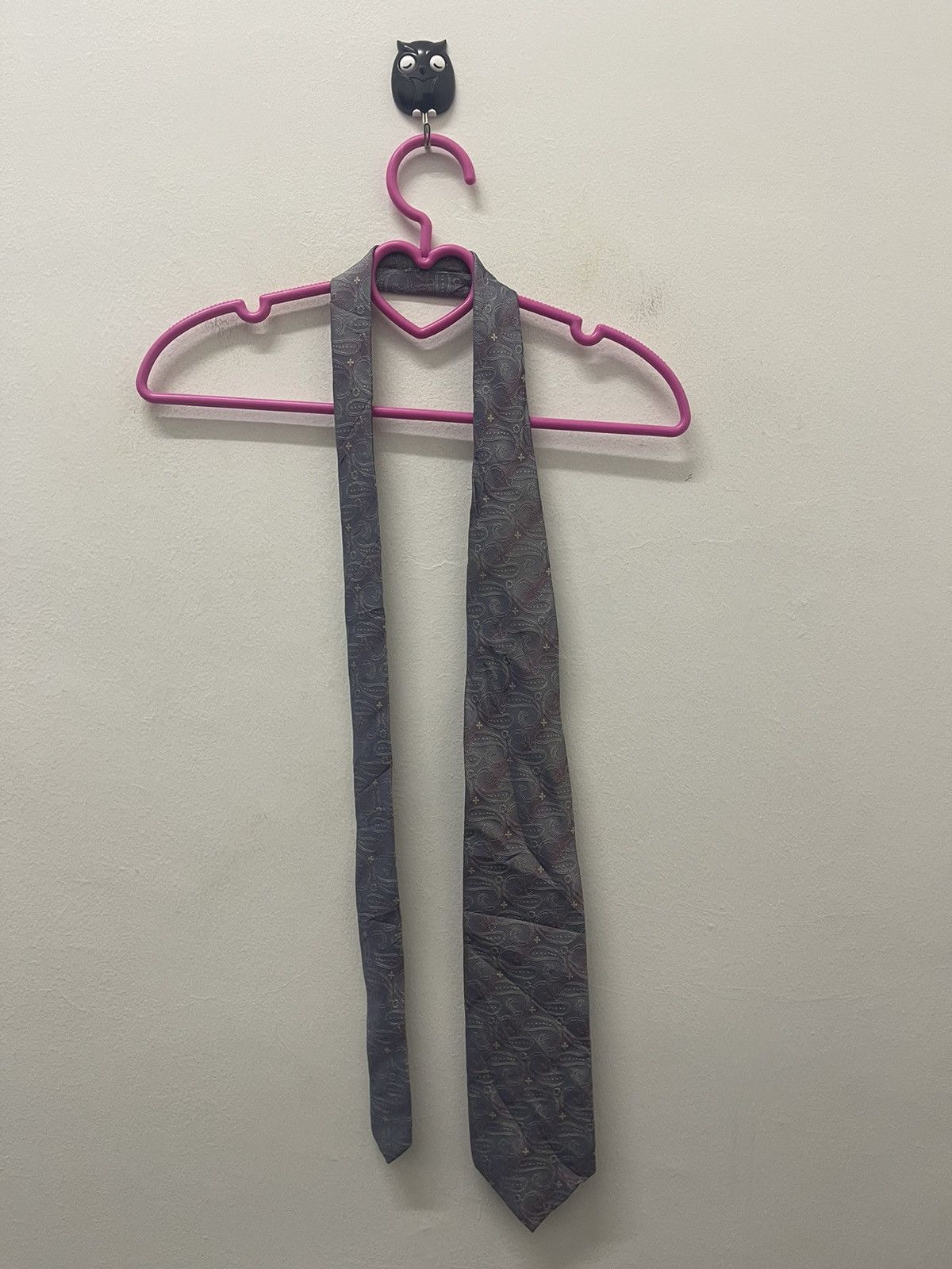 Balenciaga Rare Vintage BALENCIAGA Silk Necktie Size ONE SIZE - 1 Thumbnail