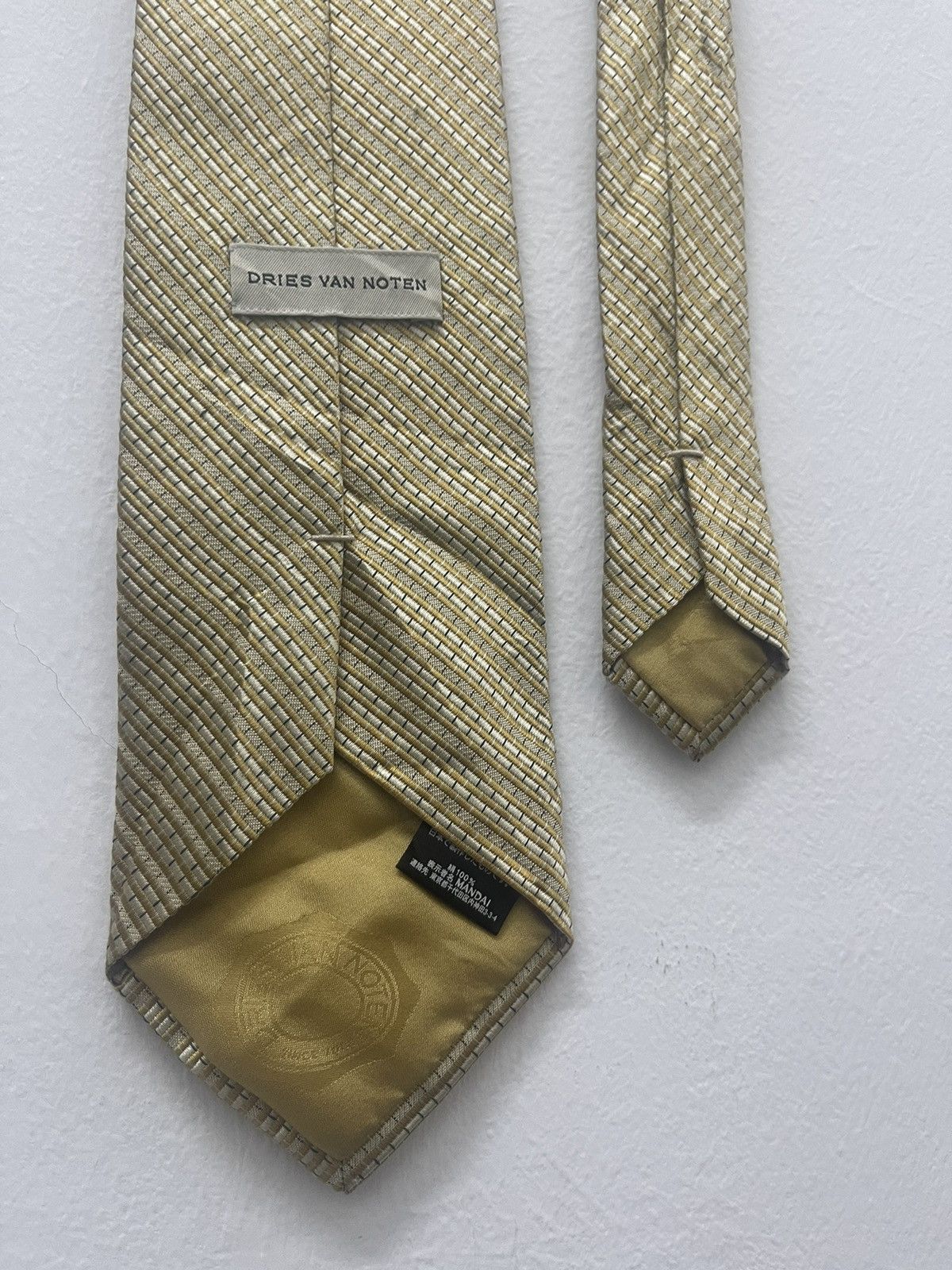 Dries Van Noten Rare DRIES VAN NOTEN Necktie Size ONE SIZE - 5 Thumbnail