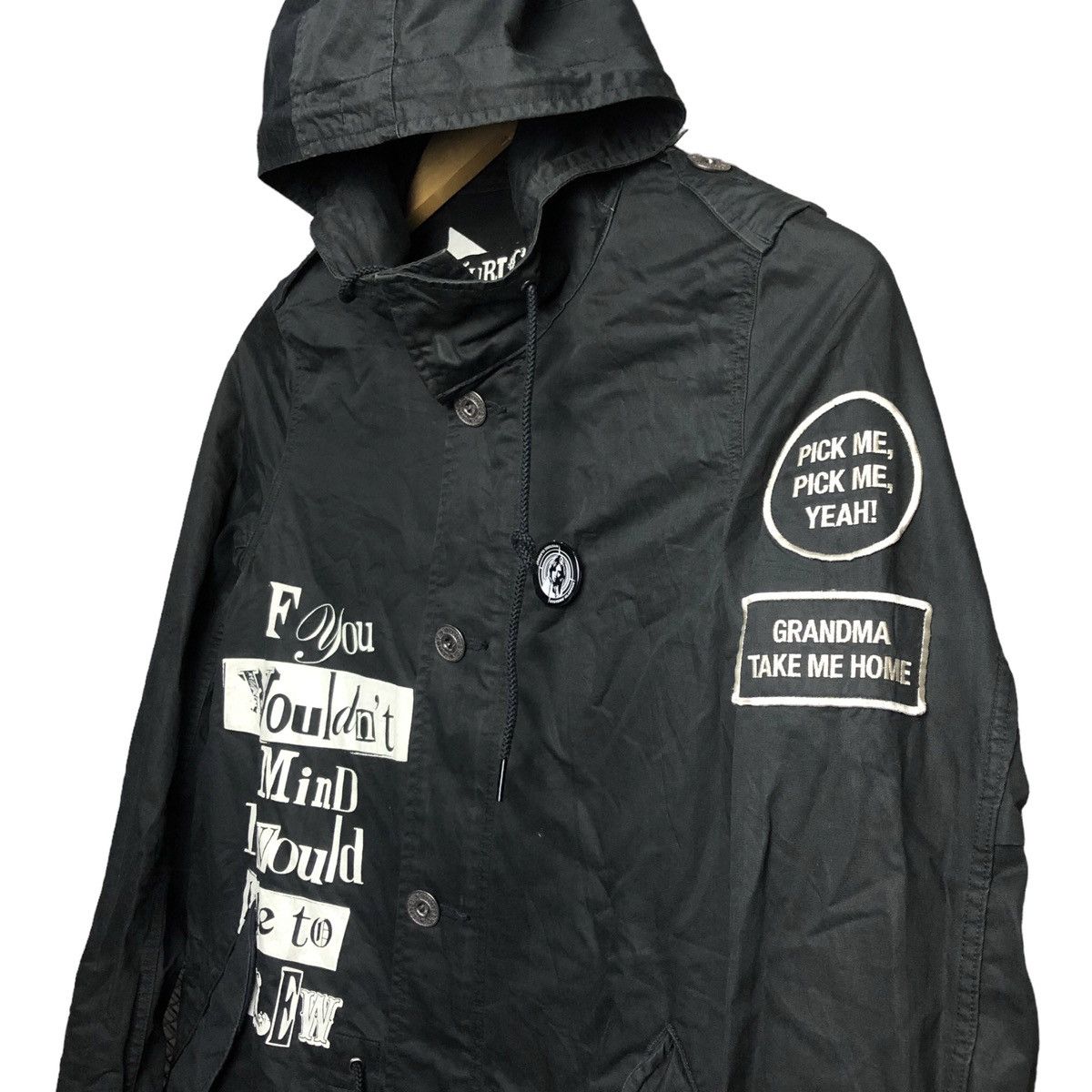 Hysteric Glamour × Nirvana Hysteric Glamour Kurt Cobain Fishtail Parka Size US S / EU 44-46 / 1 - 4 Thumbnail