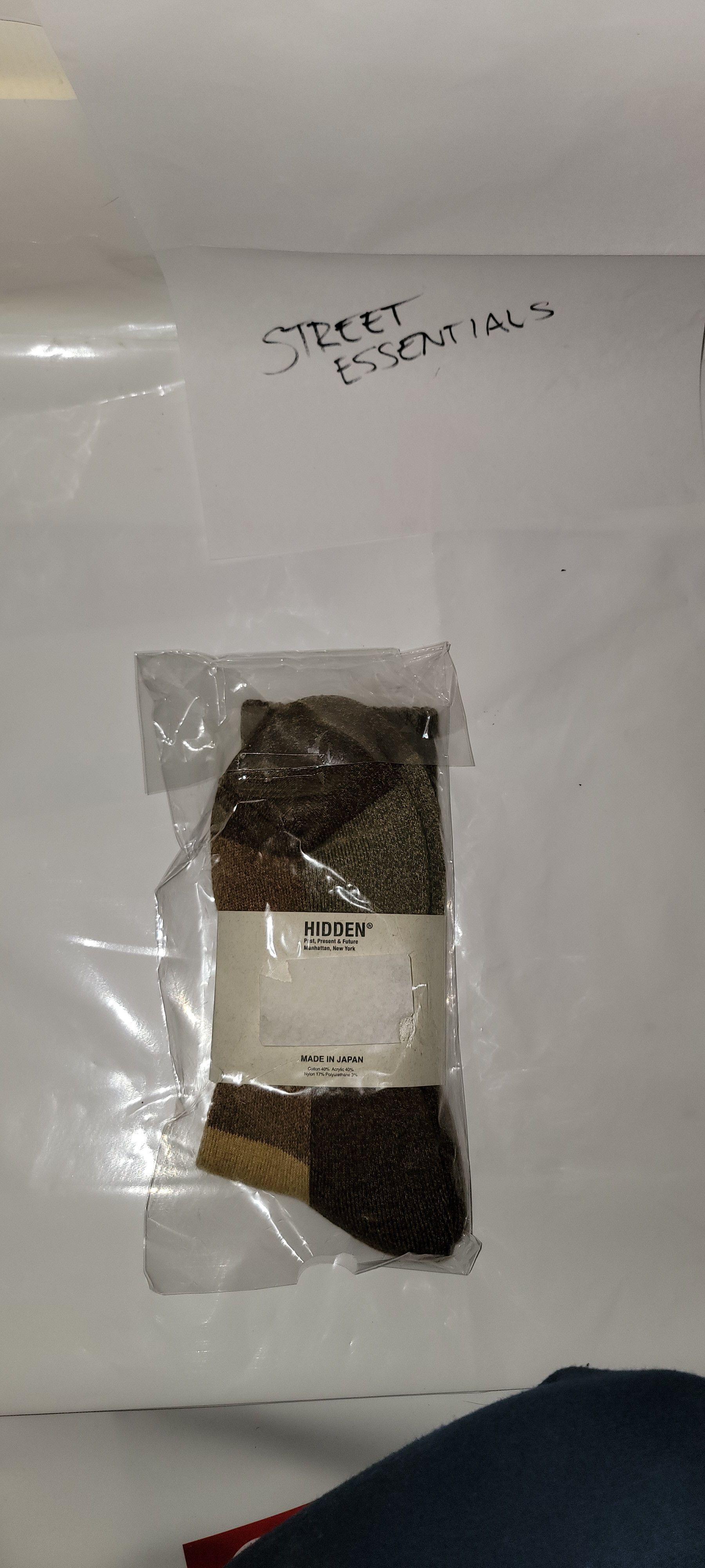 HIDDEN Hidden NY Patchwork OG socks Made in japan Size ONE SIZE - 3 Thumbnail