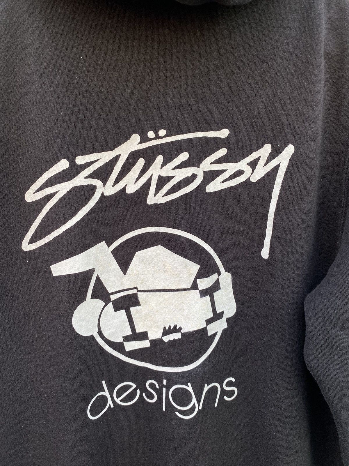 Stussy Stussy skateboard design big logo hoodies Size US M / EU 48-50 / 2 - 5 Thumbnail