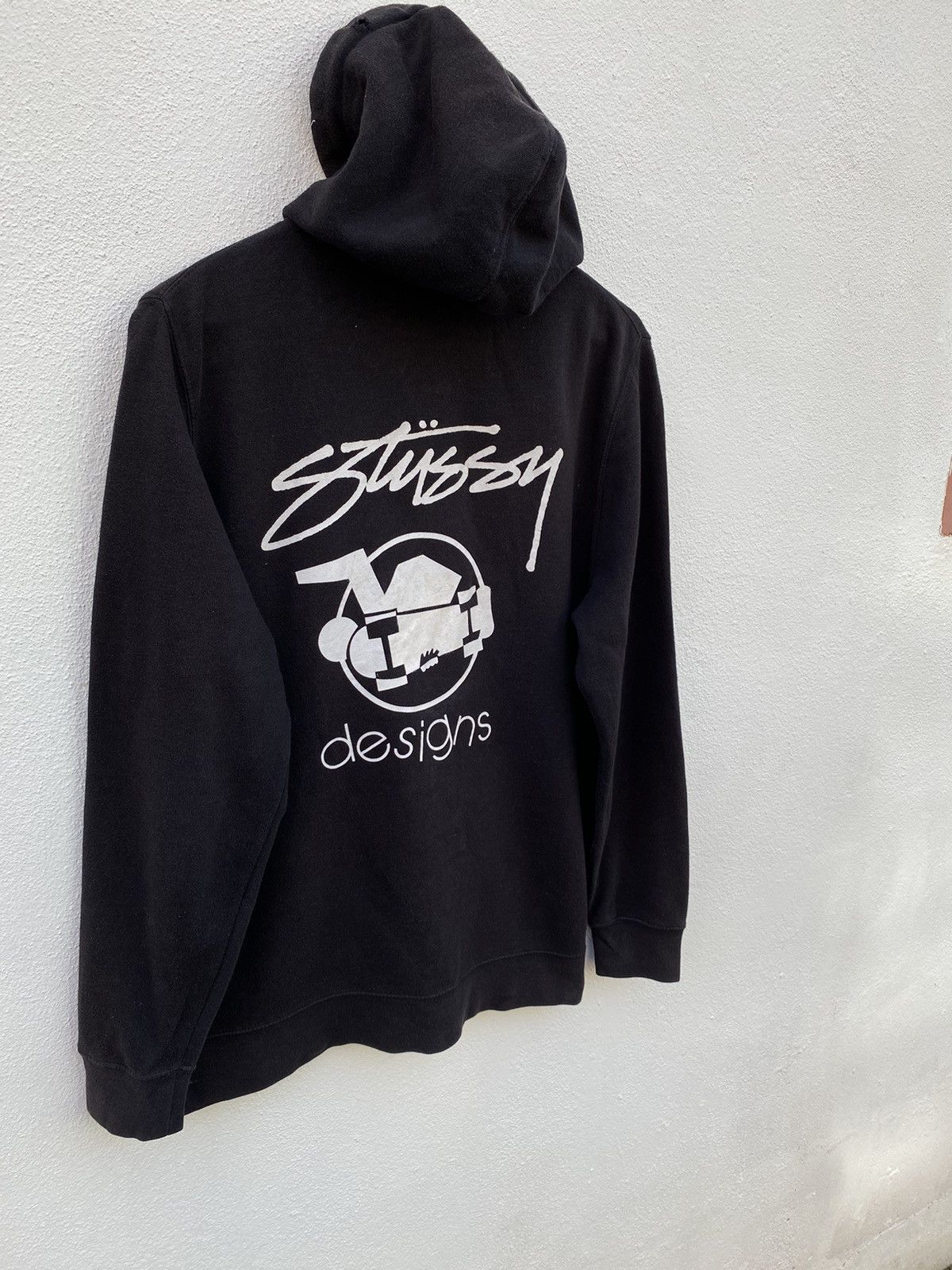 Stussy Stussy skateboard design big logo hoodies Size US M / EU 48-50 / 2 - 3 Thumbnail