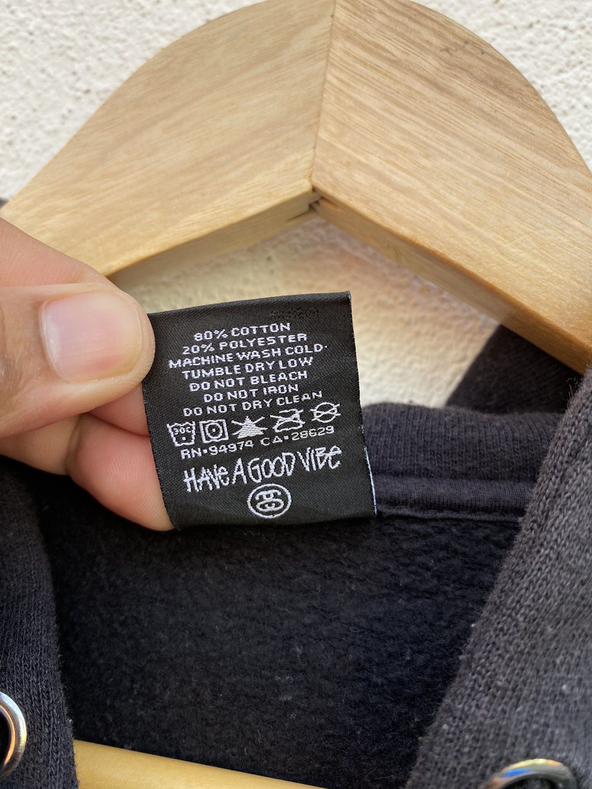 Stussy Stussy skateboard design big logo hoodies Size US M / EU 48-50 / 2 - 7 Thumbnail