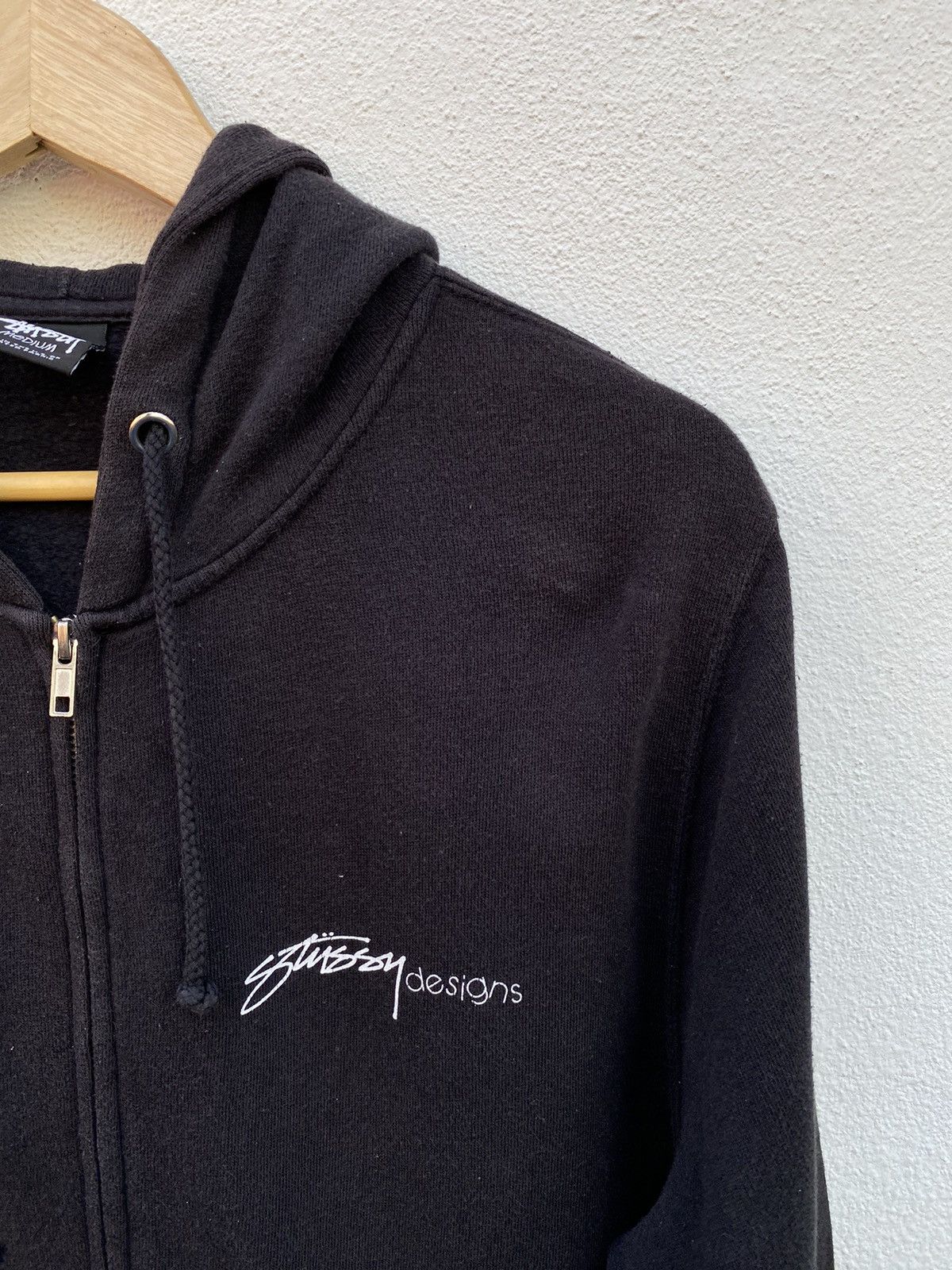 Stussy Stussy skateboard design big logo hoodies Size US M / EU 48-50 / 2 - 9 Thumbnail