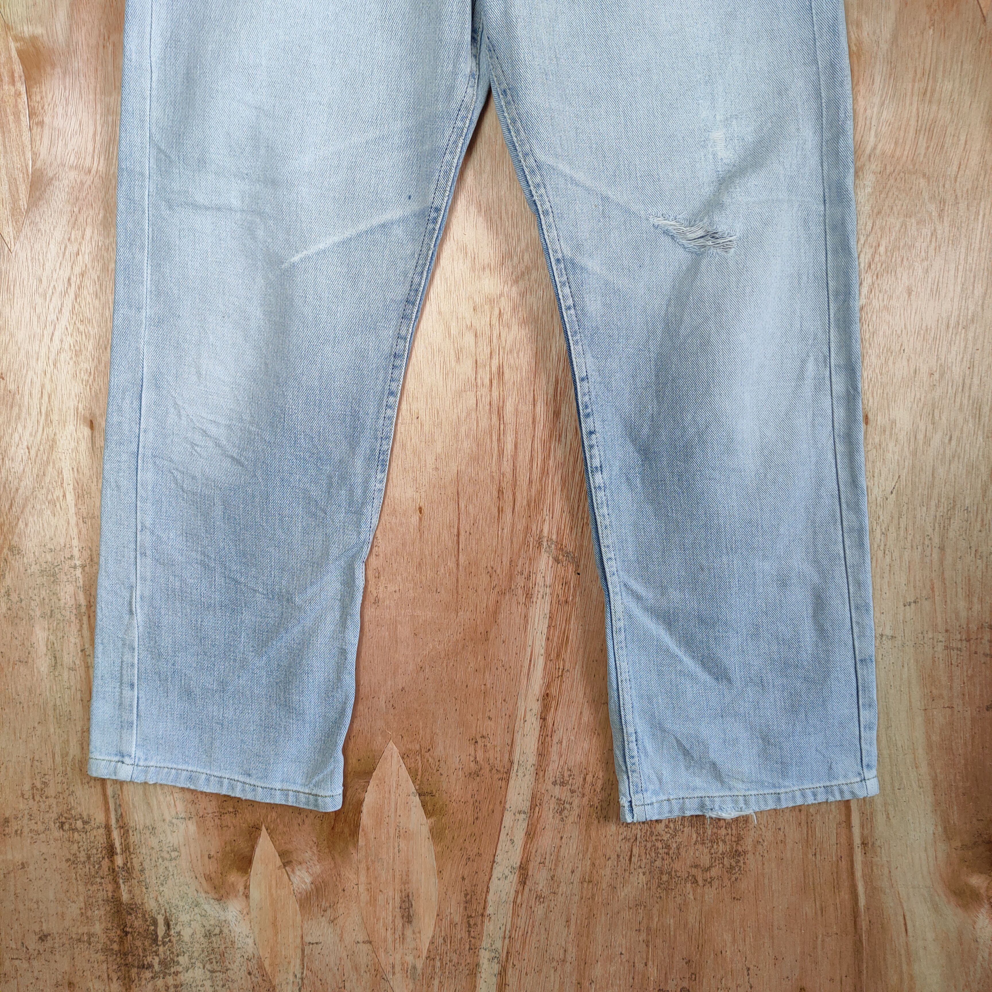Lee VINTAGE 70" LEE RIDERS DENIM JEANS PANTS/ DISTRESSED Size US 32 / EU 48 - 3 Thumbnail